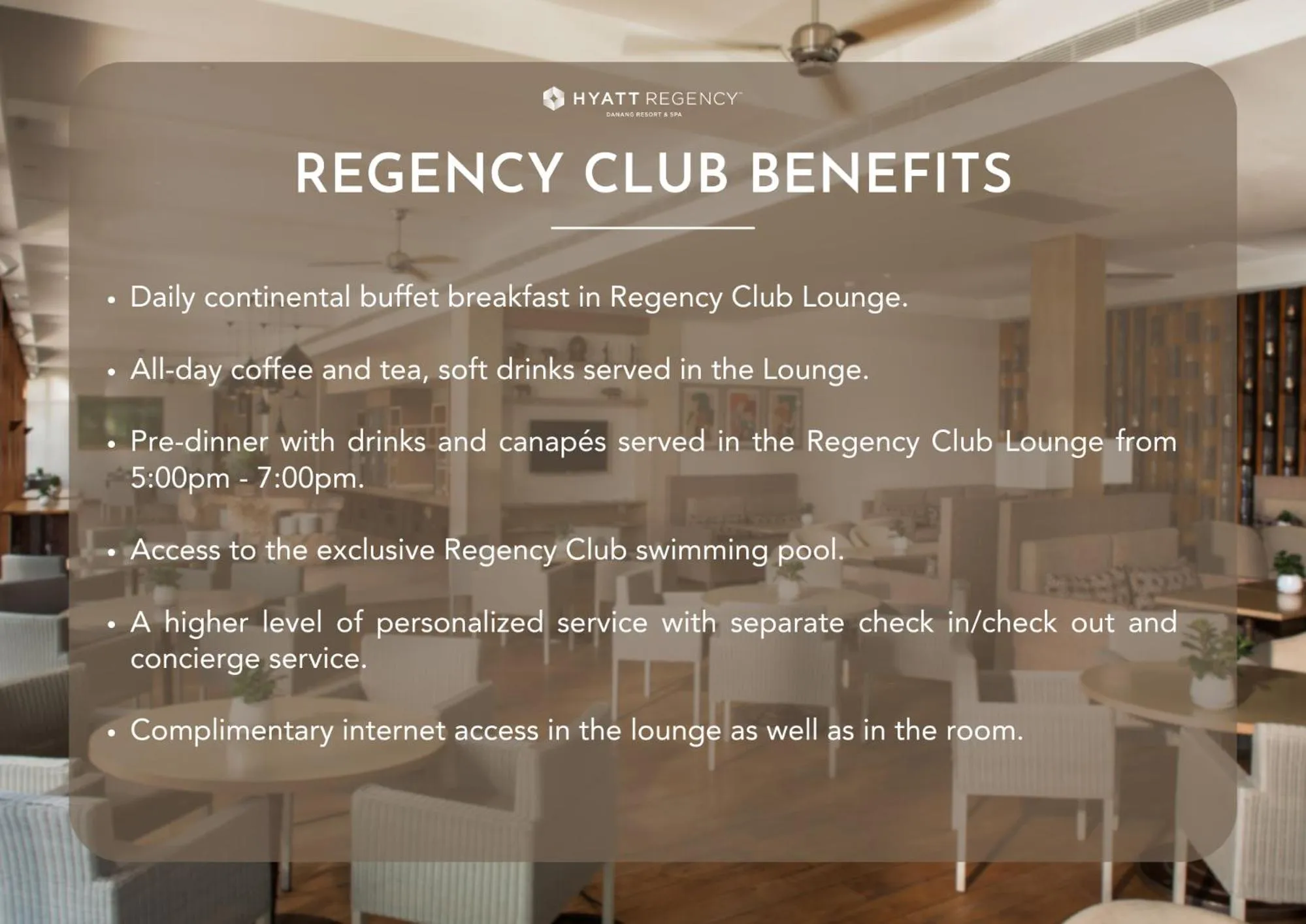 VIP in Hyatt Regency Danang Resort and Spa