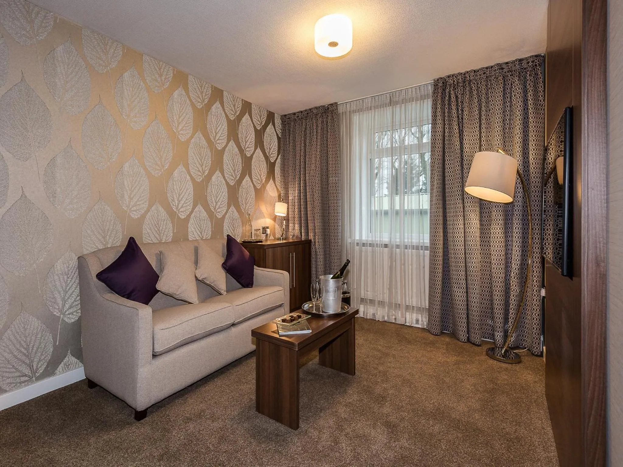 Living room in The Melbreak Hotel