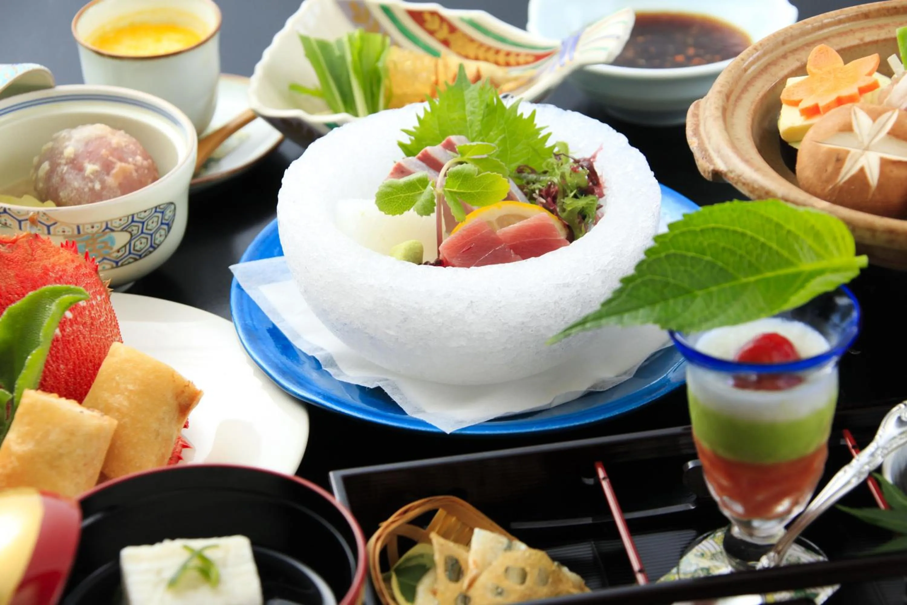 Food close-up in Hotel Kasuien