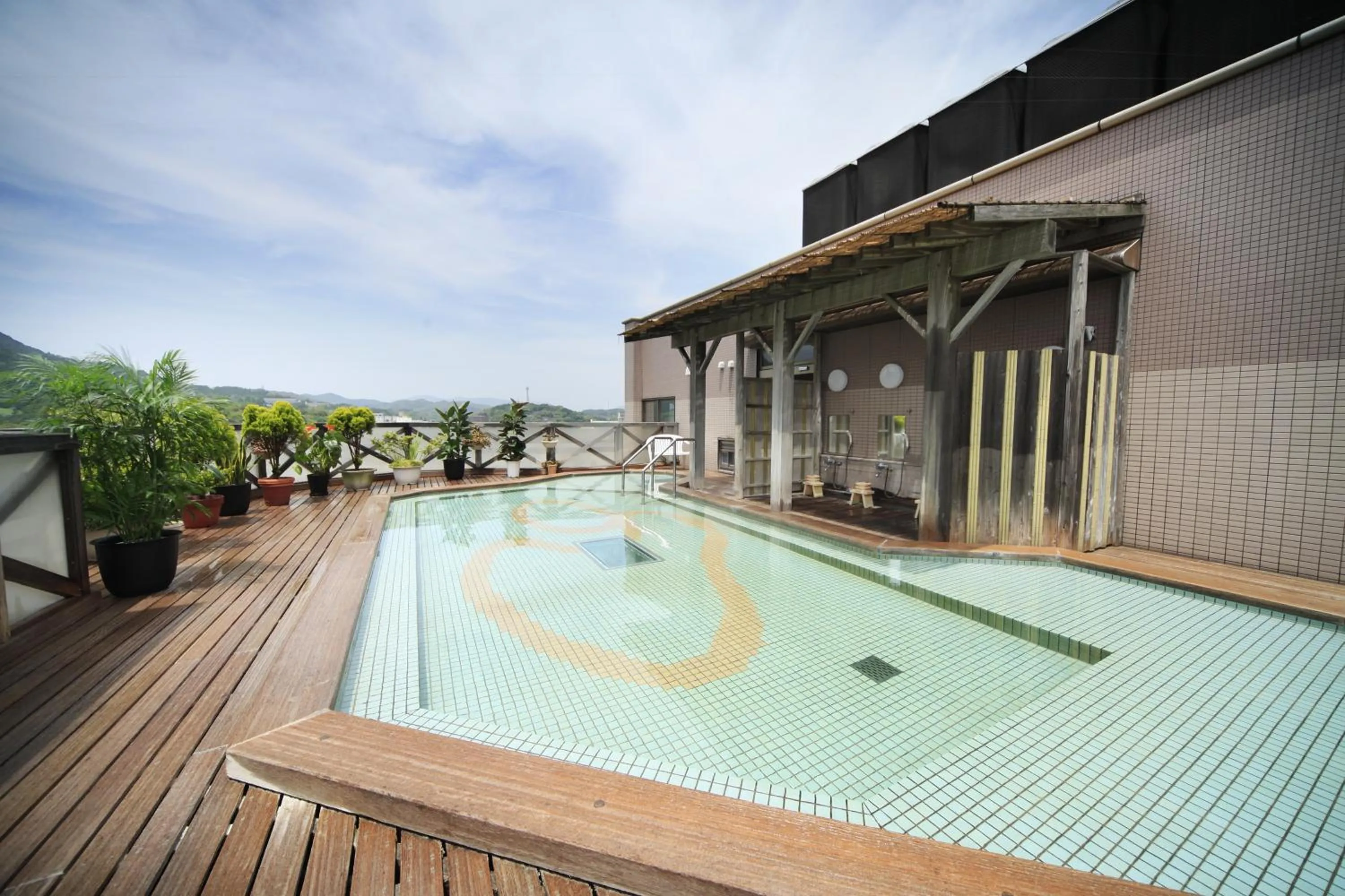 Hot Spring Bath in Hotel Kasuien