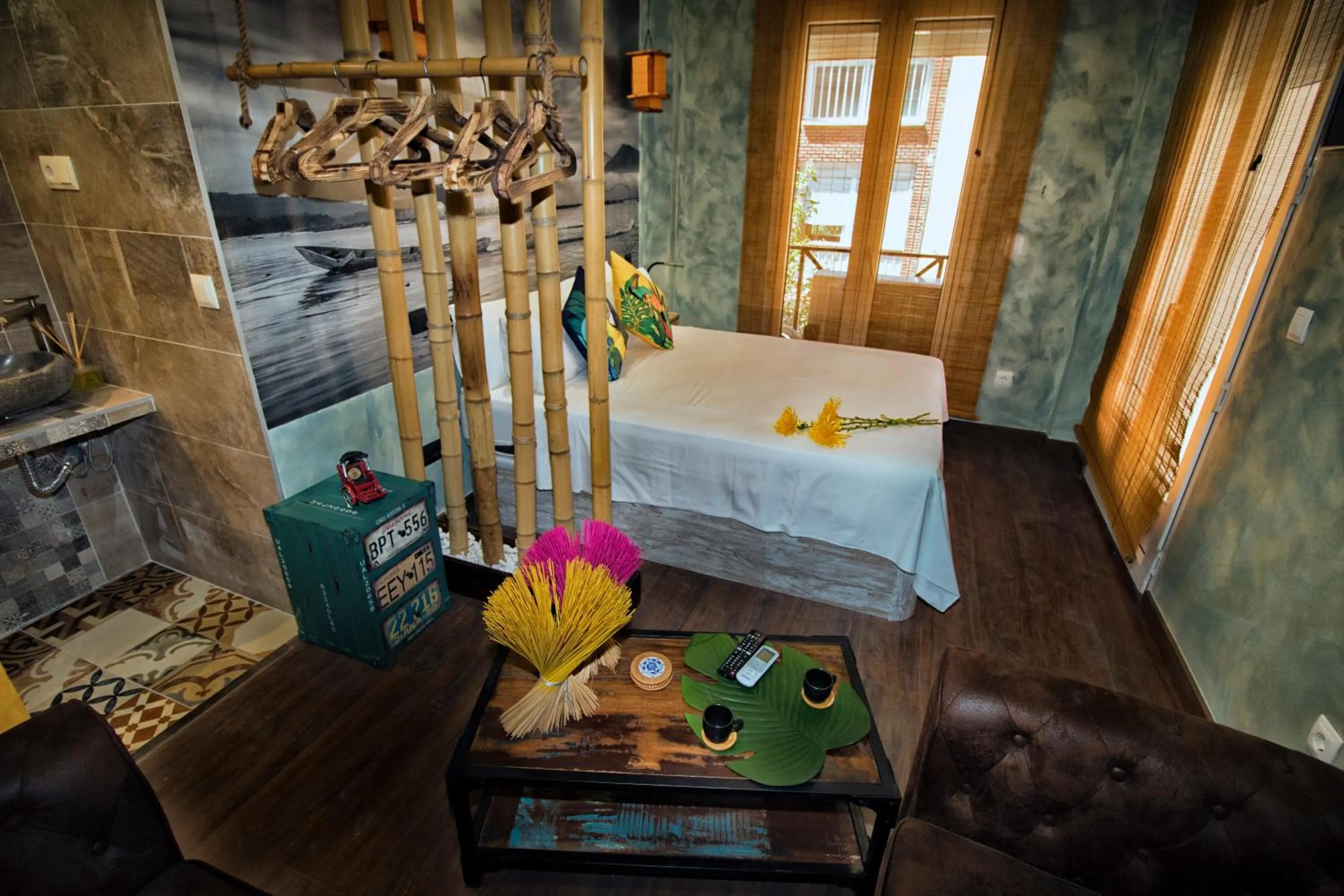 Bedroom, Bed in T-Homes - Cuenca