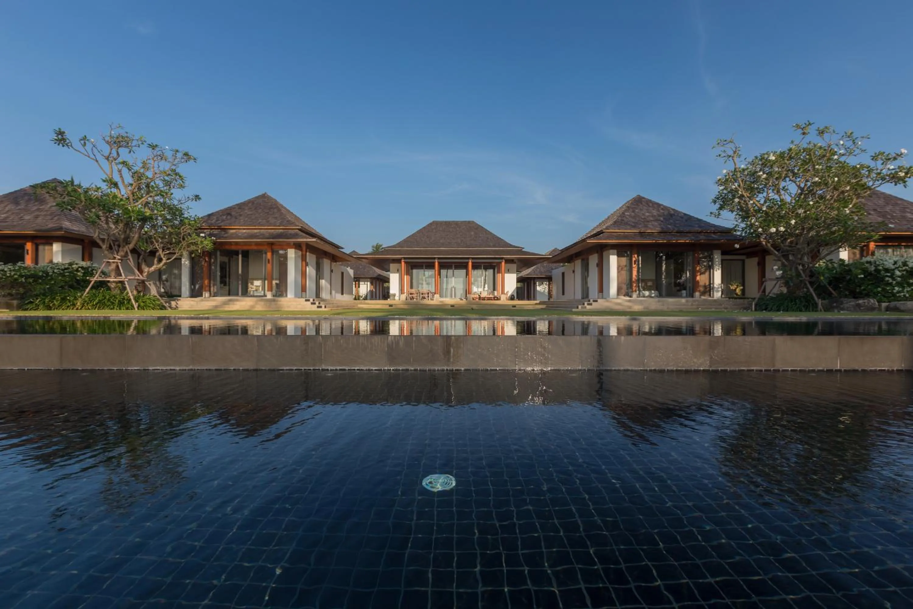 Swimming pool, Property Building in Villa Sundara - SHA Extra Plus