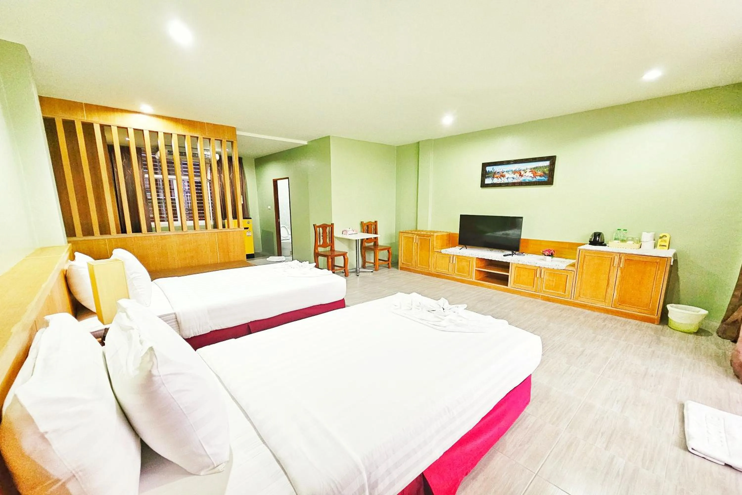 Bedroom in Dome Resort SHA Plus