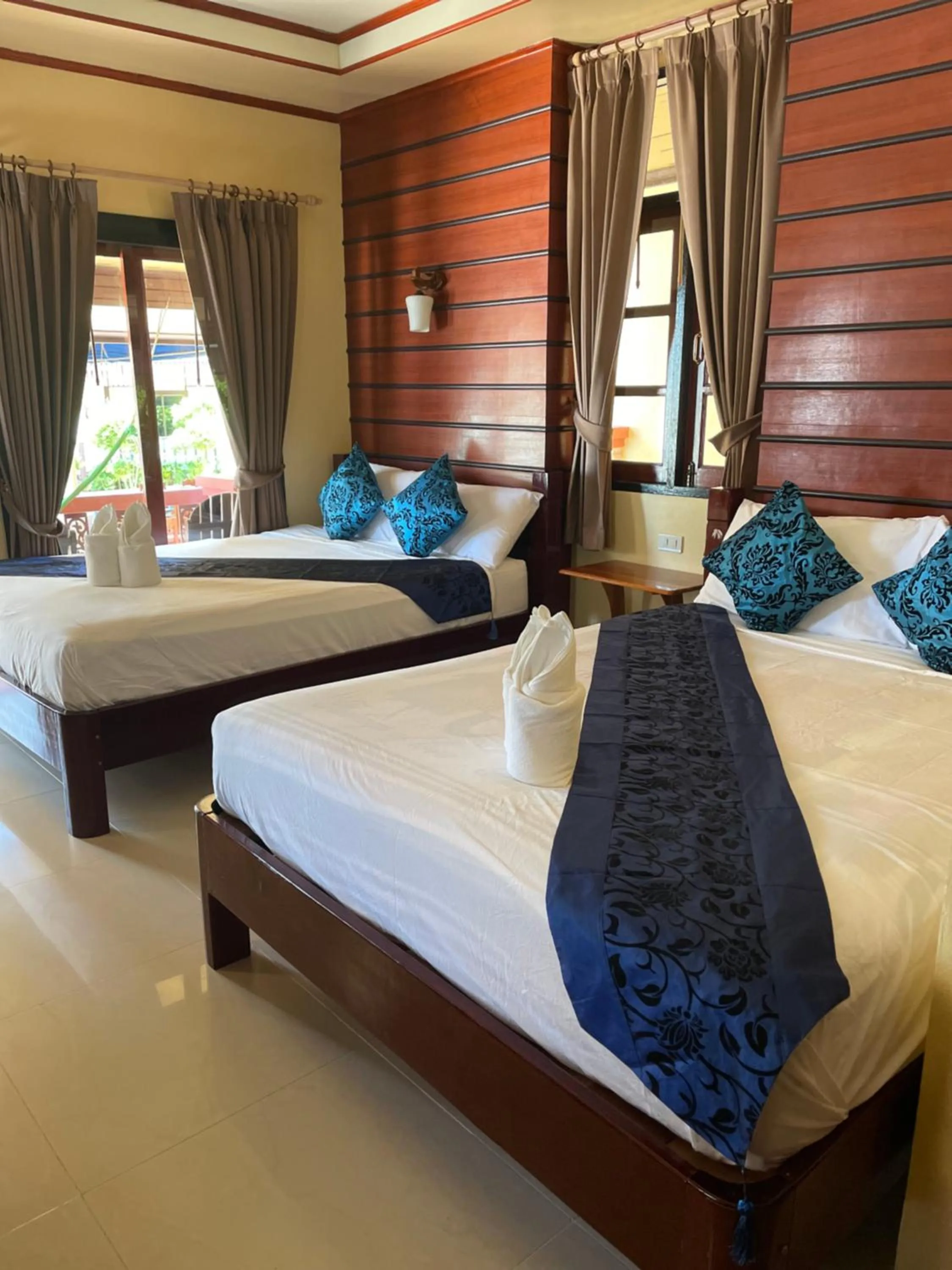 Bed in Starlight Haadrin Resort