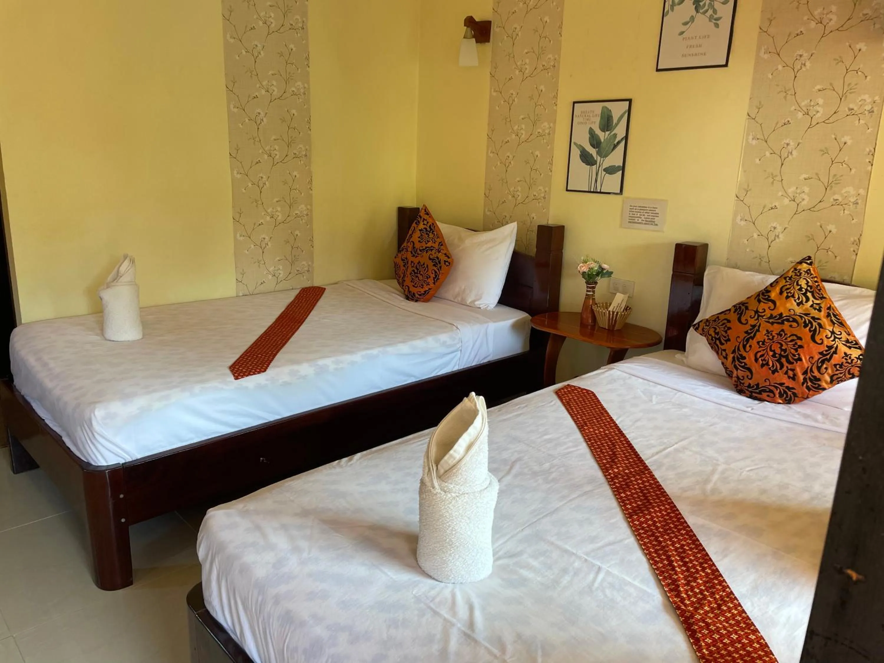 Bed in Starlight Haadrin Resort