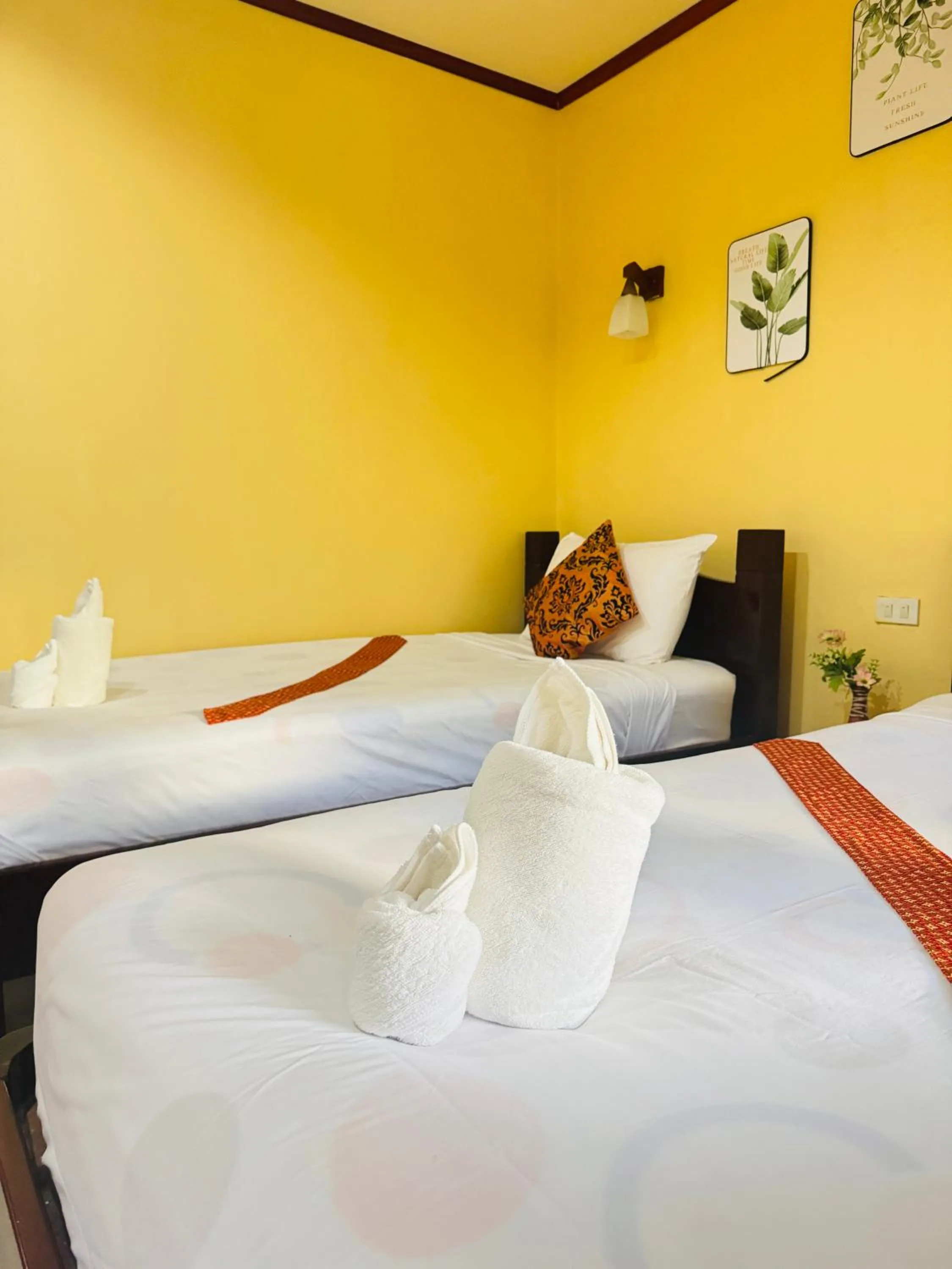 Bed in Starlight Haadrin Resort