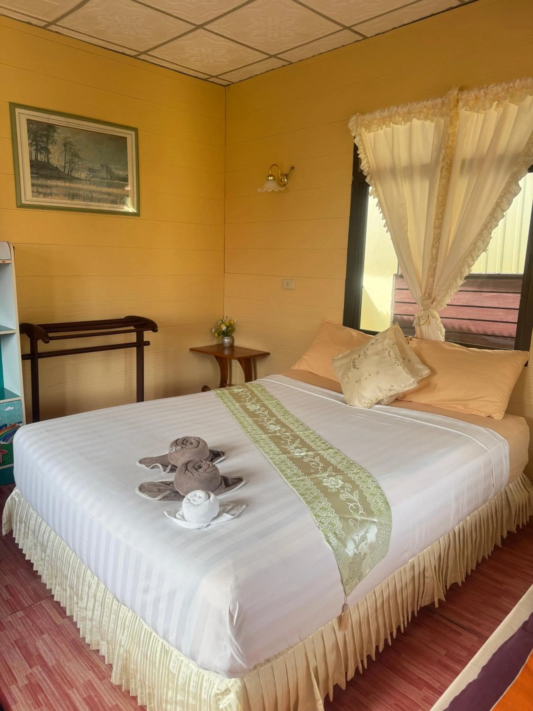 Bed in Starlight Haadrin Resort