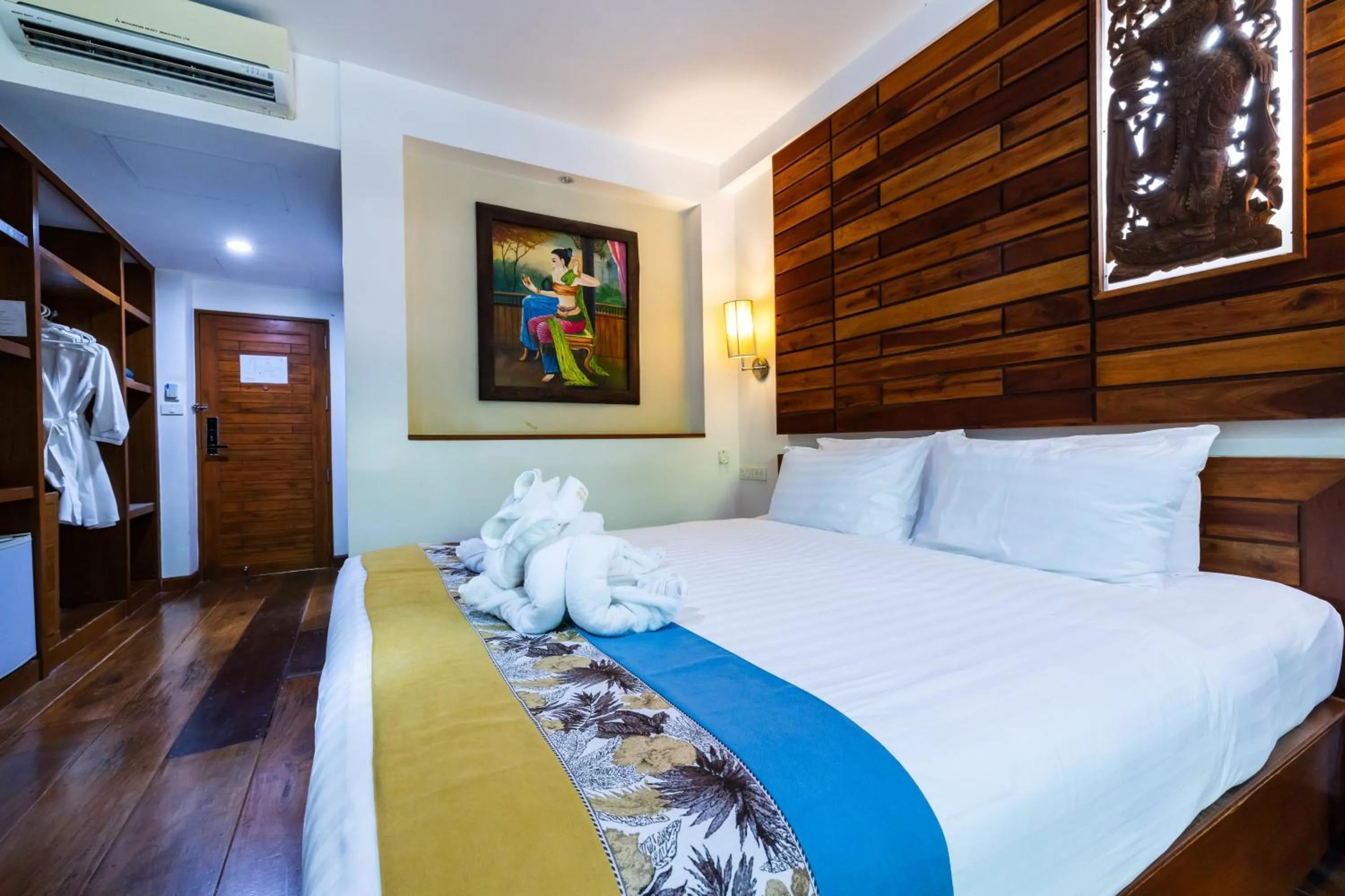 Bed in Phuket Meet Holiday Hotel-Rawai 普吉岛相遇花园度假酒店-拉威店