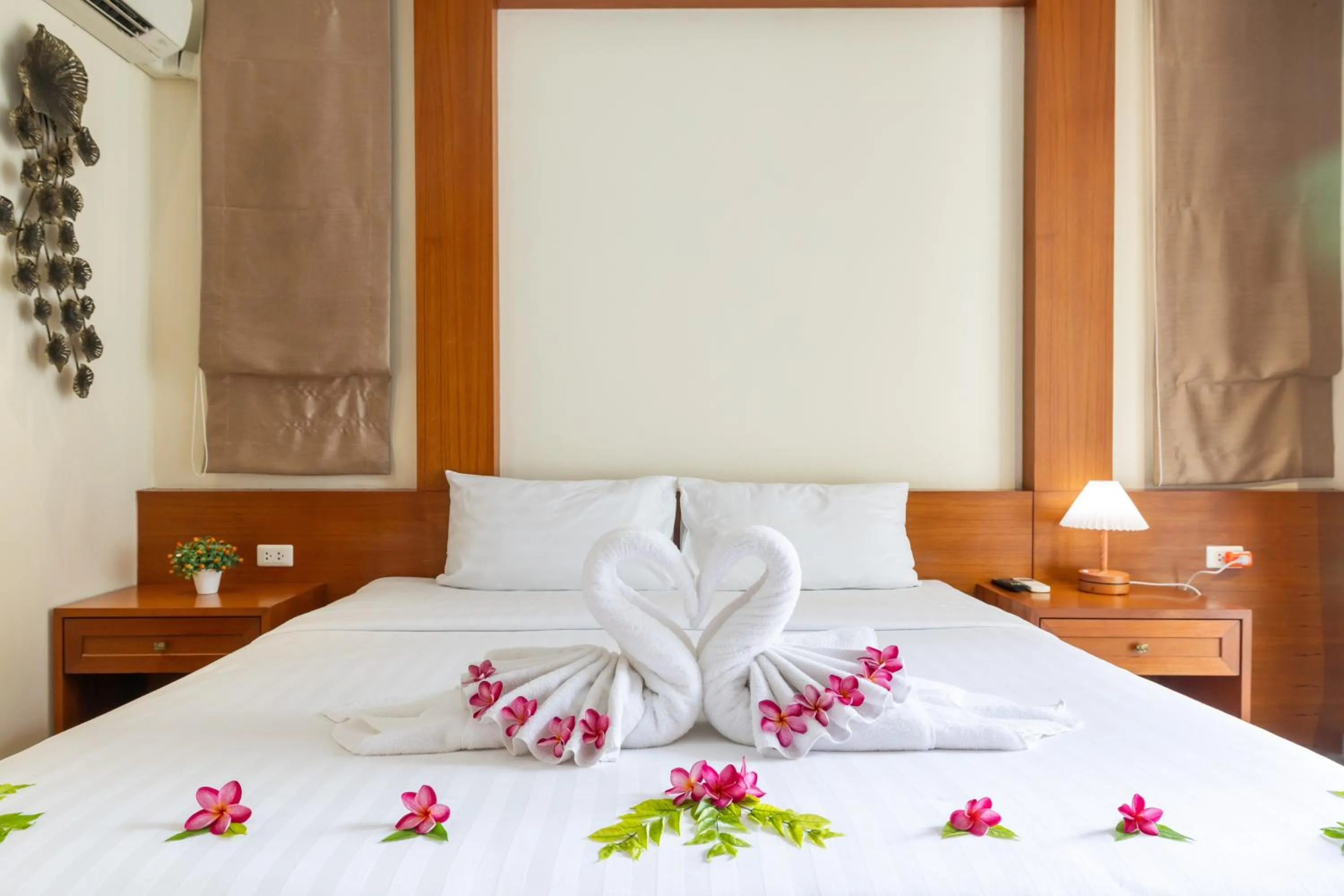 Bed in Phuket Meet Holiday Hotel-Rawai 普吉岛相遇花园度假酒店-拉威店