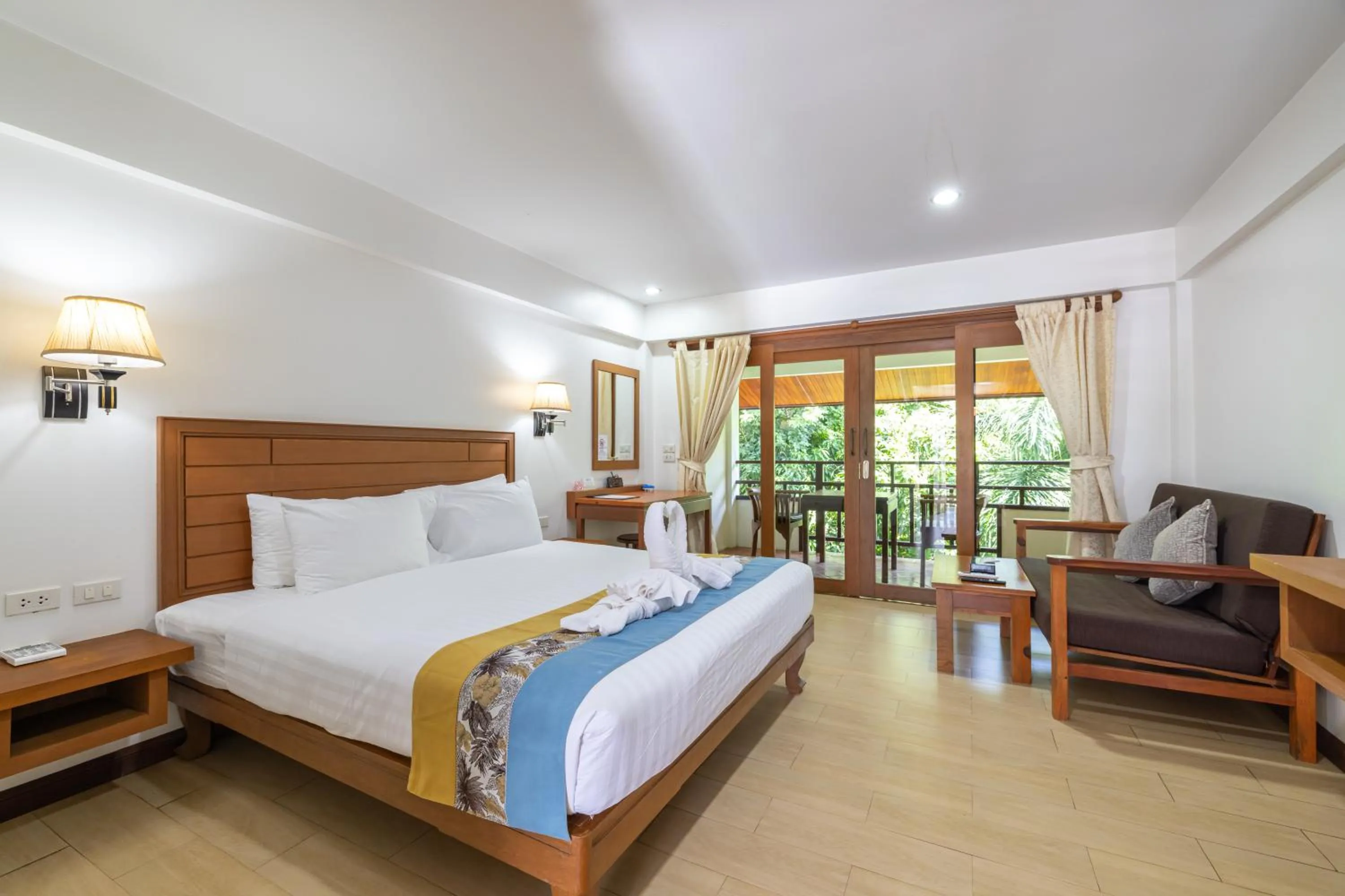Bed in Phuket Meet Holiday Hotel-Rawai 普吉岛相遇花园度假酒店-拉威店