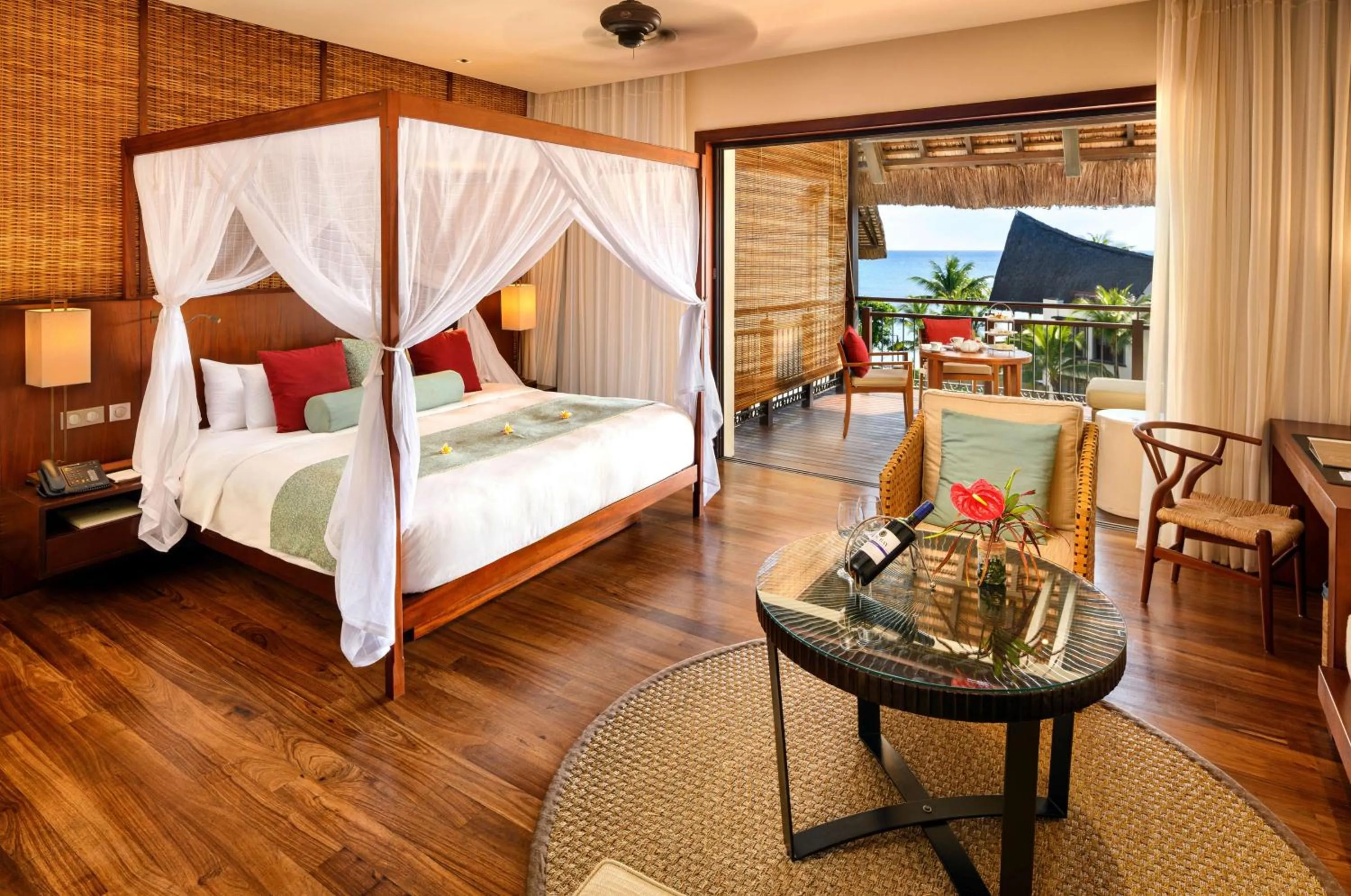 Patio, Bed in Le Jadis Beach Resort & Wellness - Managed by Banyan Tree Hotels & Resorts