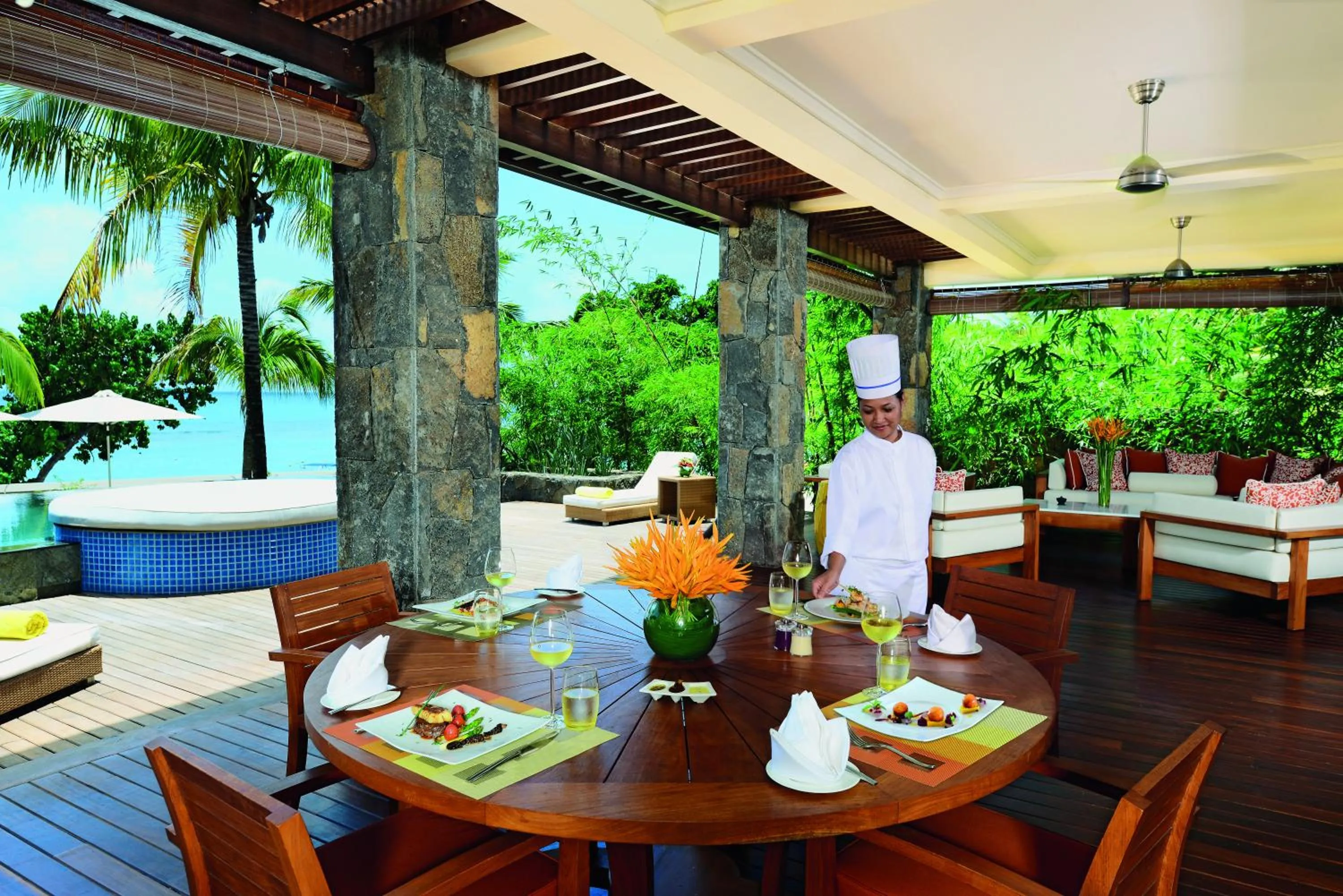 Balcony/Terrace in Le Jadis Beach Resort & Wellness - Managed by Banyan Tree Hotels & Resorts