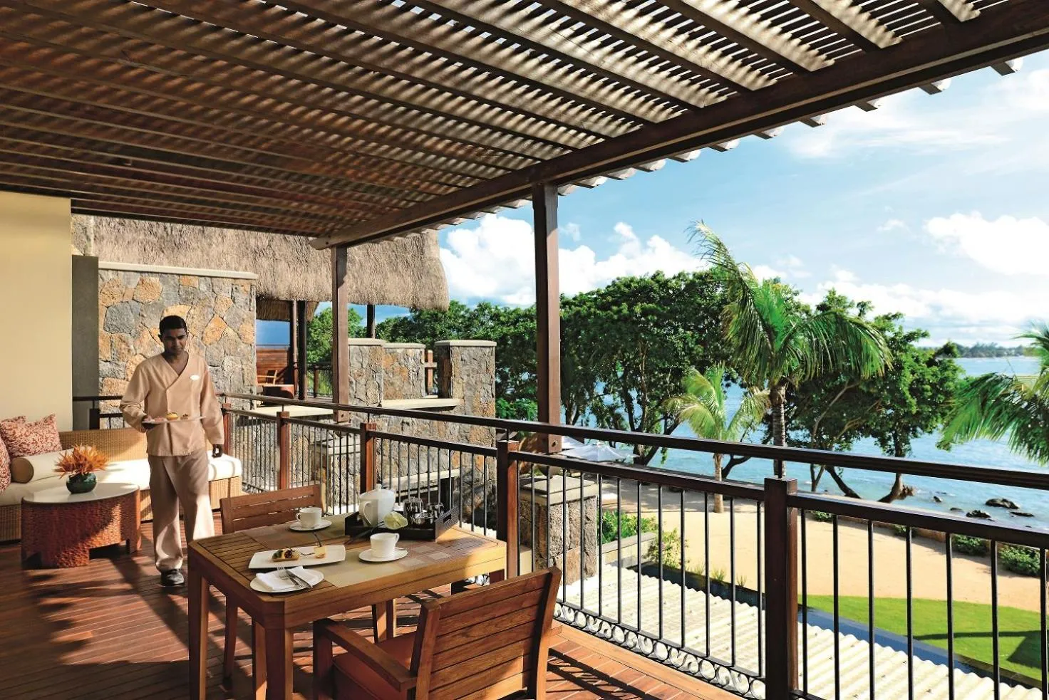 Balcony/Terrace in Le Jadis Beach Resort & Wellness - Managed by Banyan Tree Hotels & Resorts