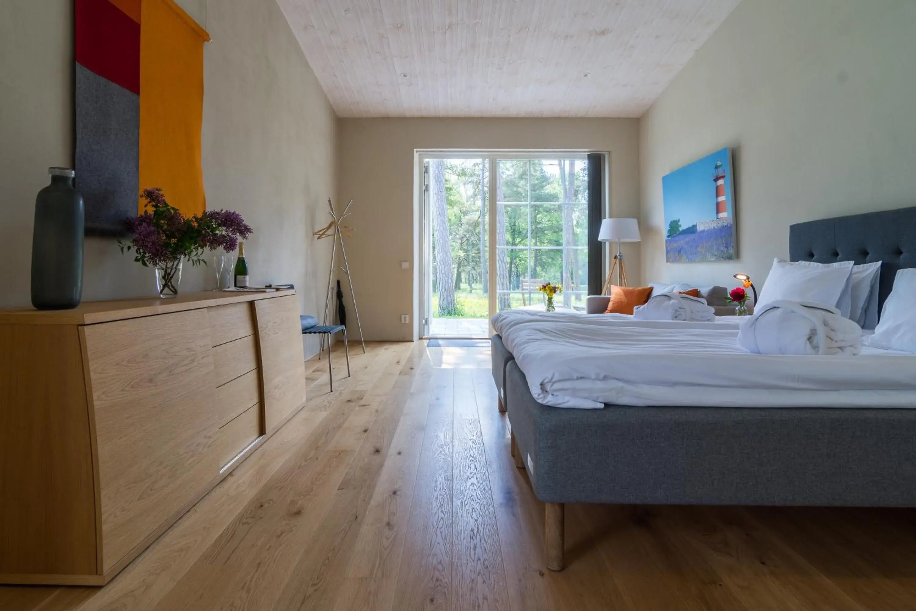 Superior Double Room - Disability Access in Strandakar Hotell & Restaurang Superior Double Room - Disability Access in Strandakar Hotell & Restaurang