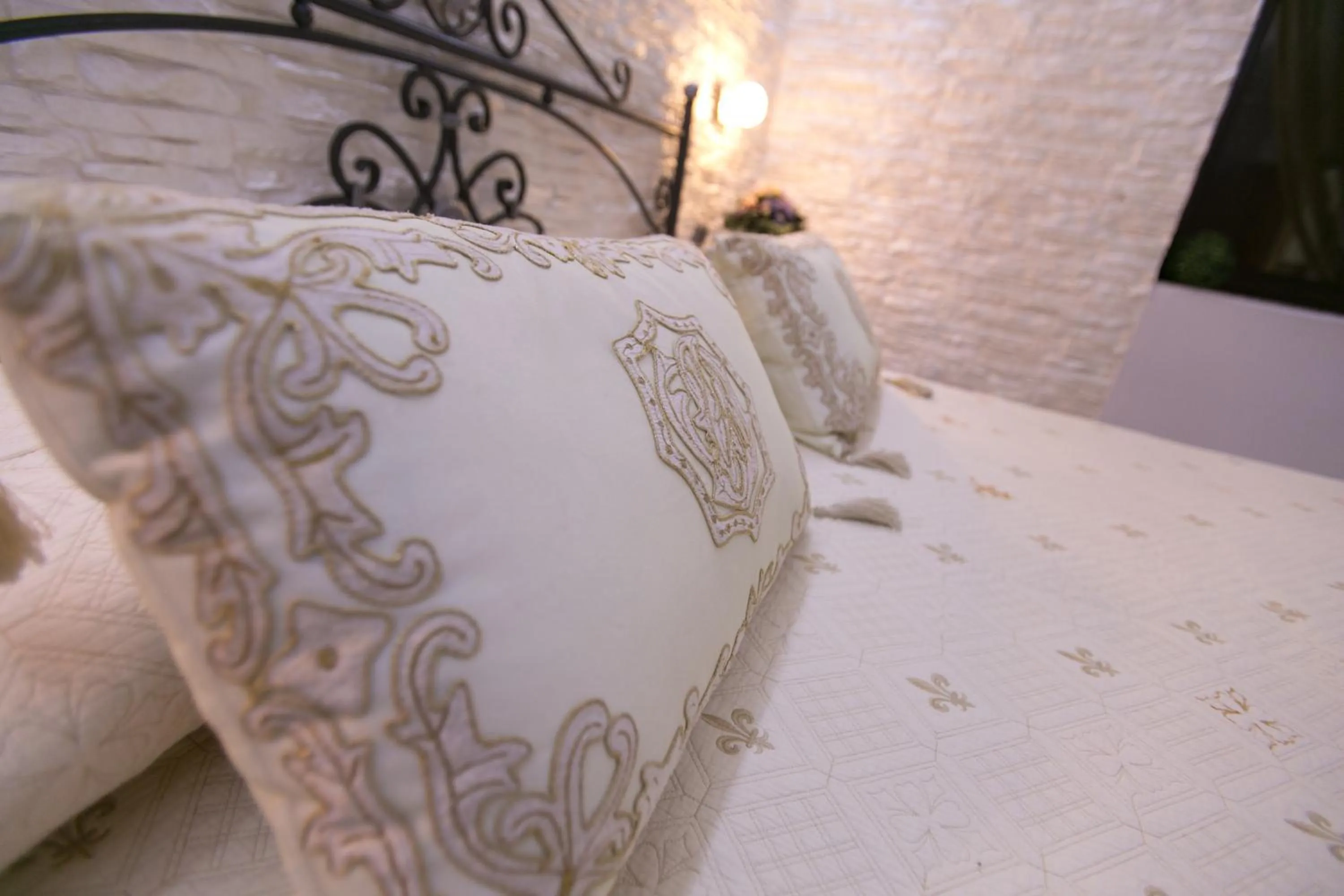 Bed in Hotel la Fenice