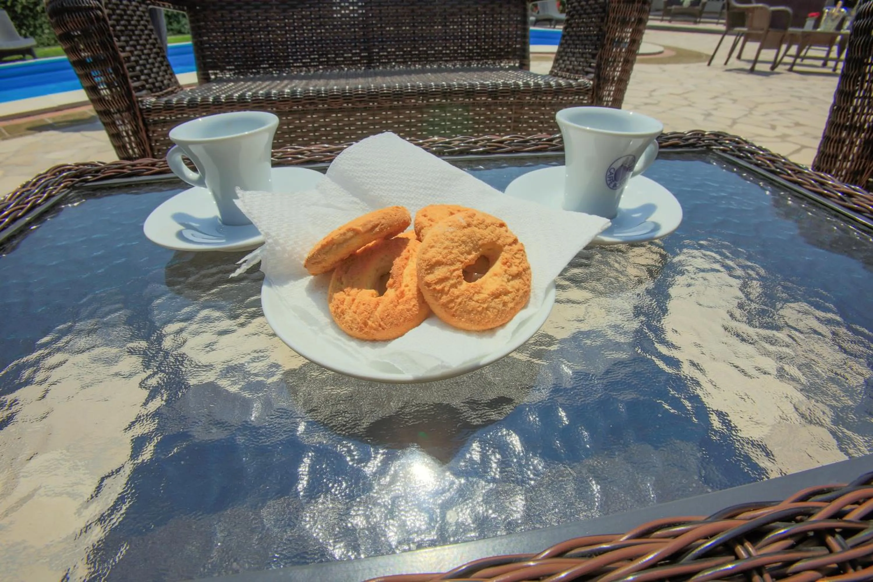 Food in Hotel la Fenice