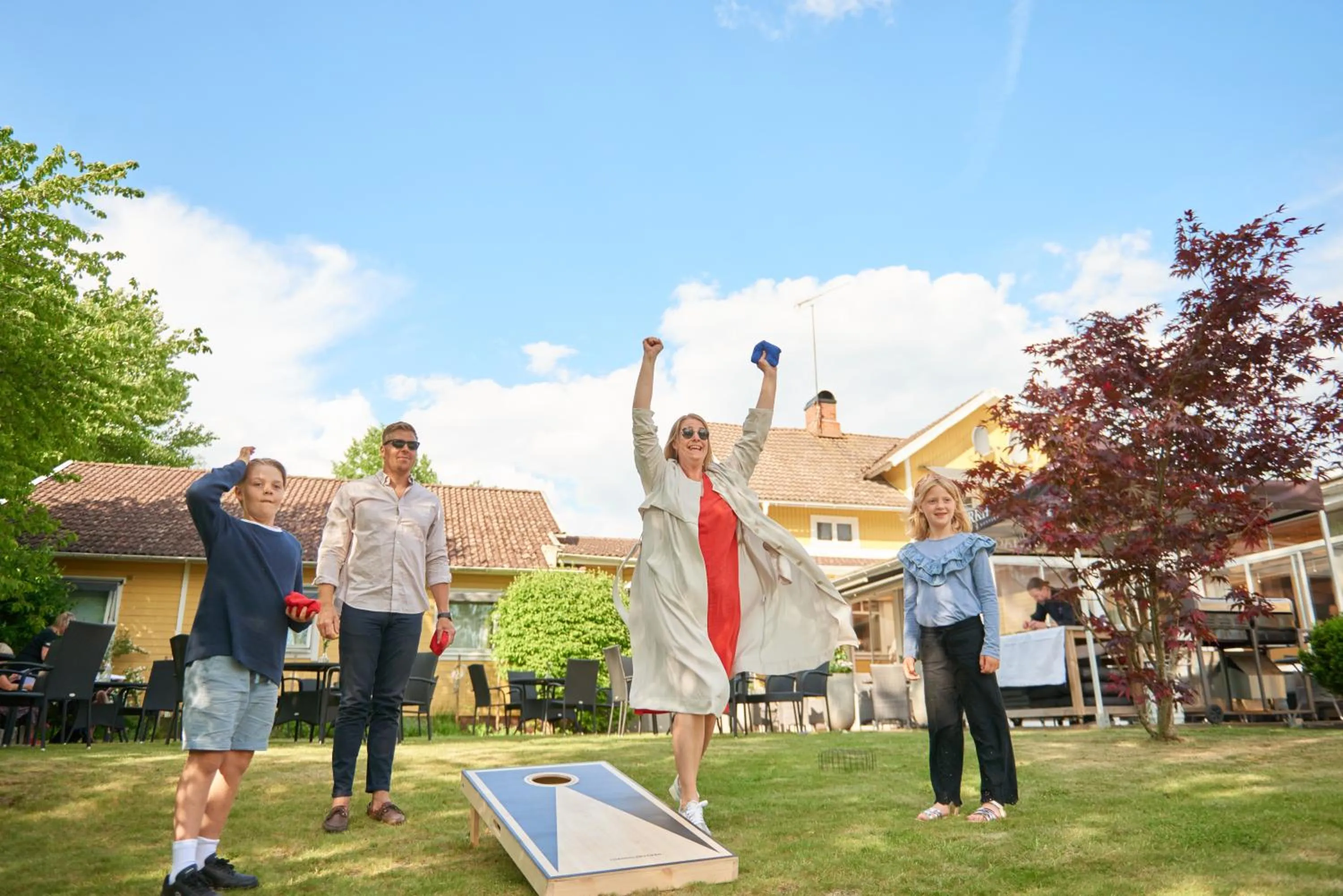 People in Hotell Björkhaga