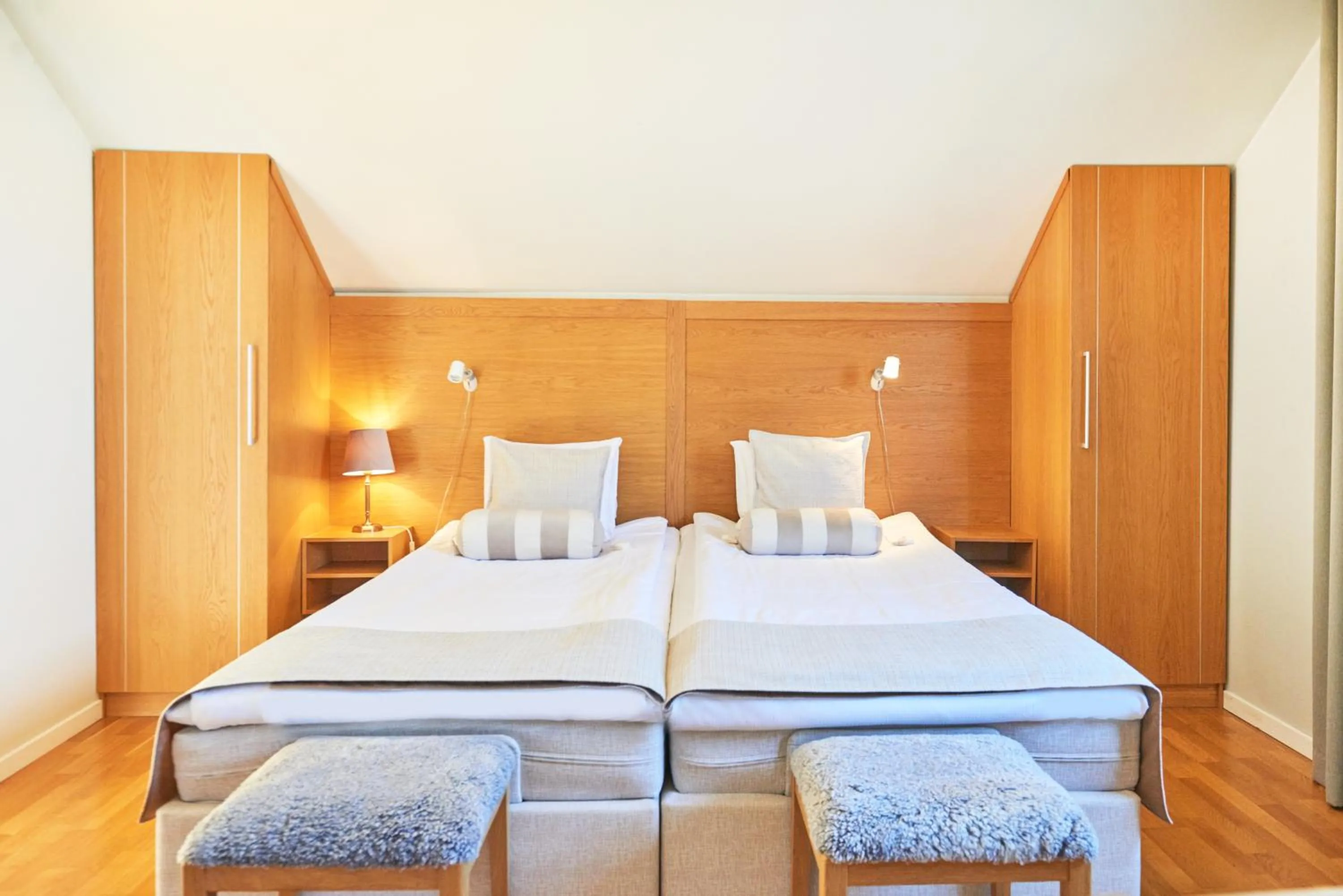 Photo of the whole room, Bed in Hotell Björkhaga