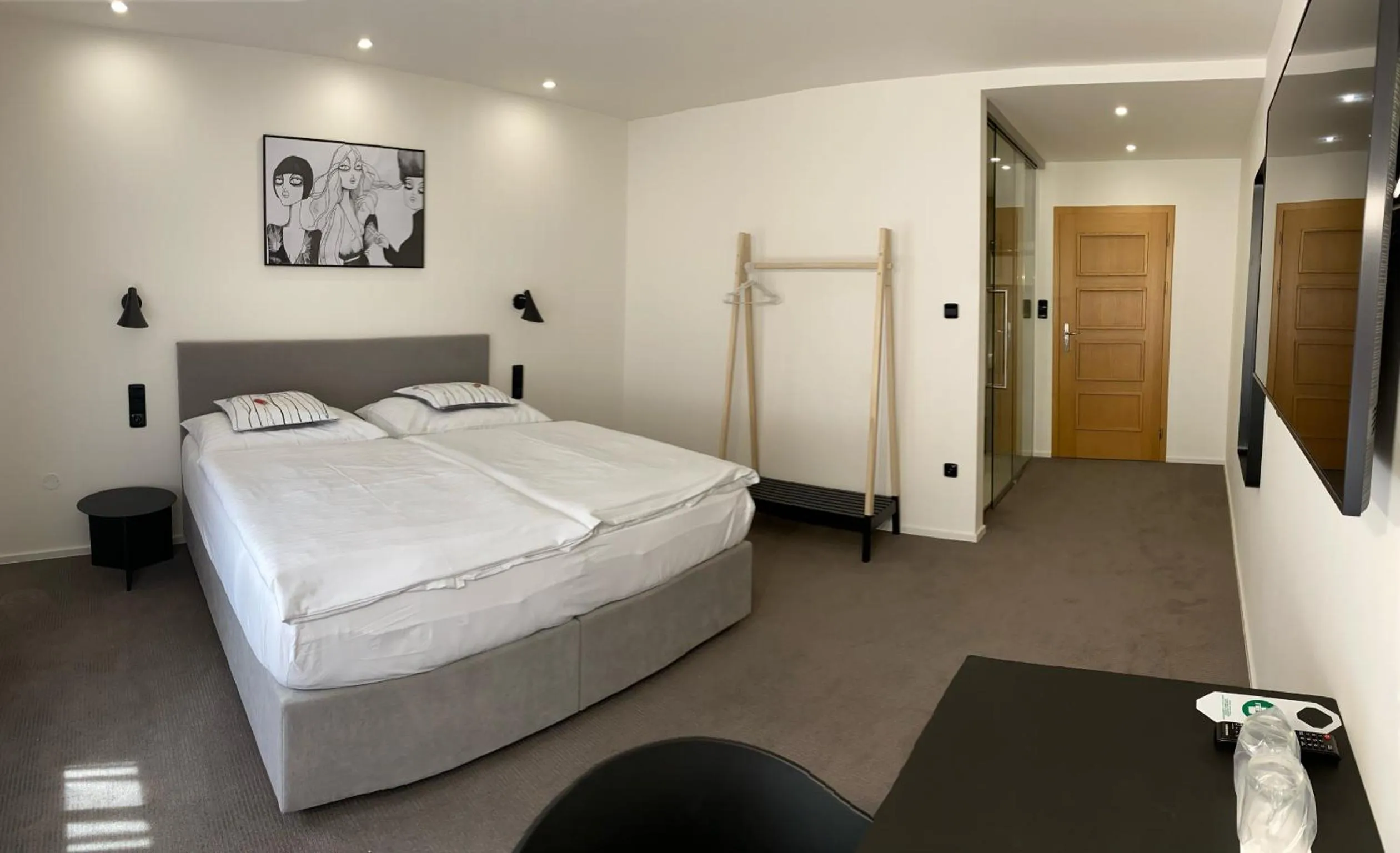 Bed in Rozmaryn Hotel B&B