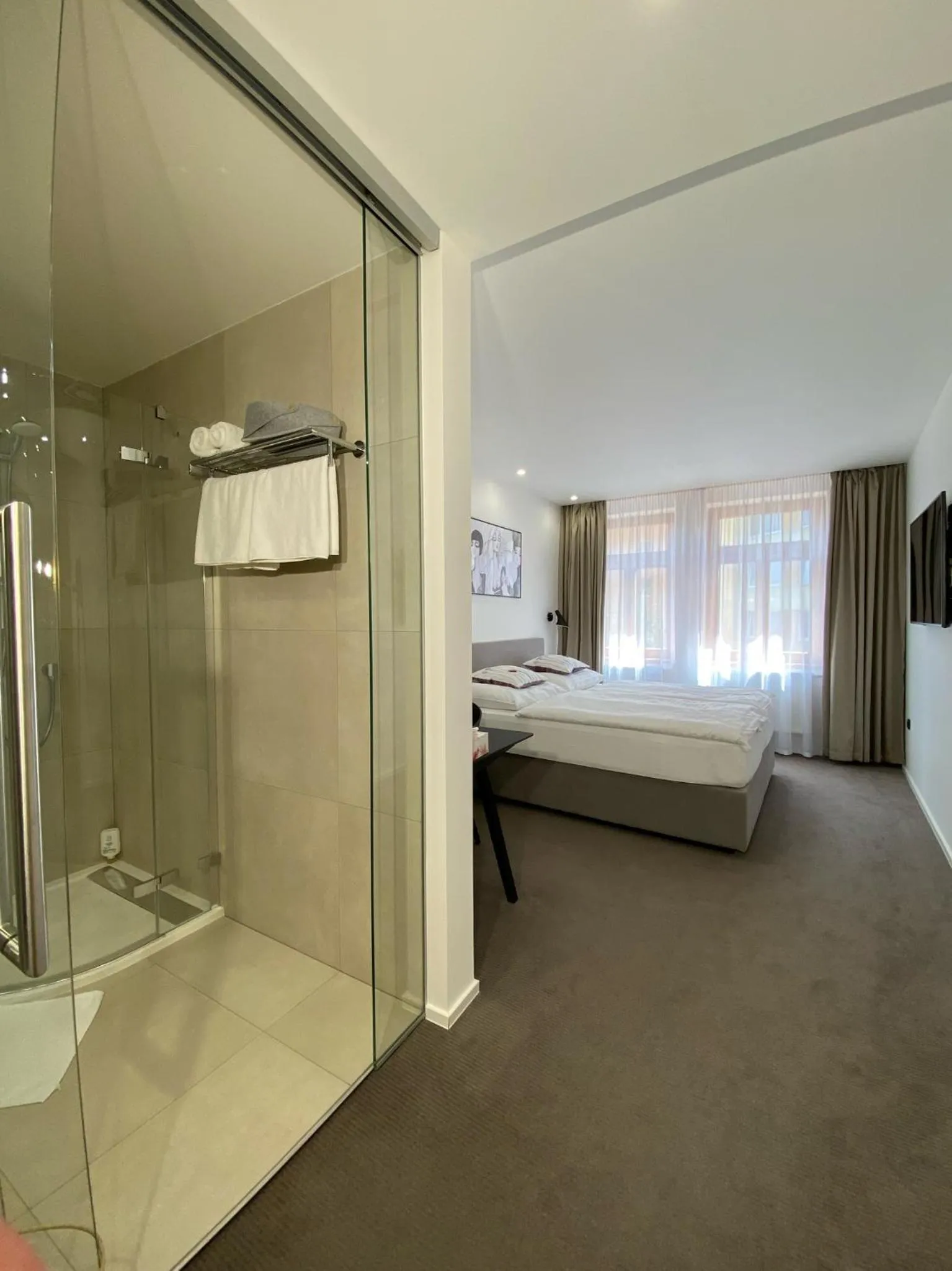 Bed in Rozmaryn Hotel B&B