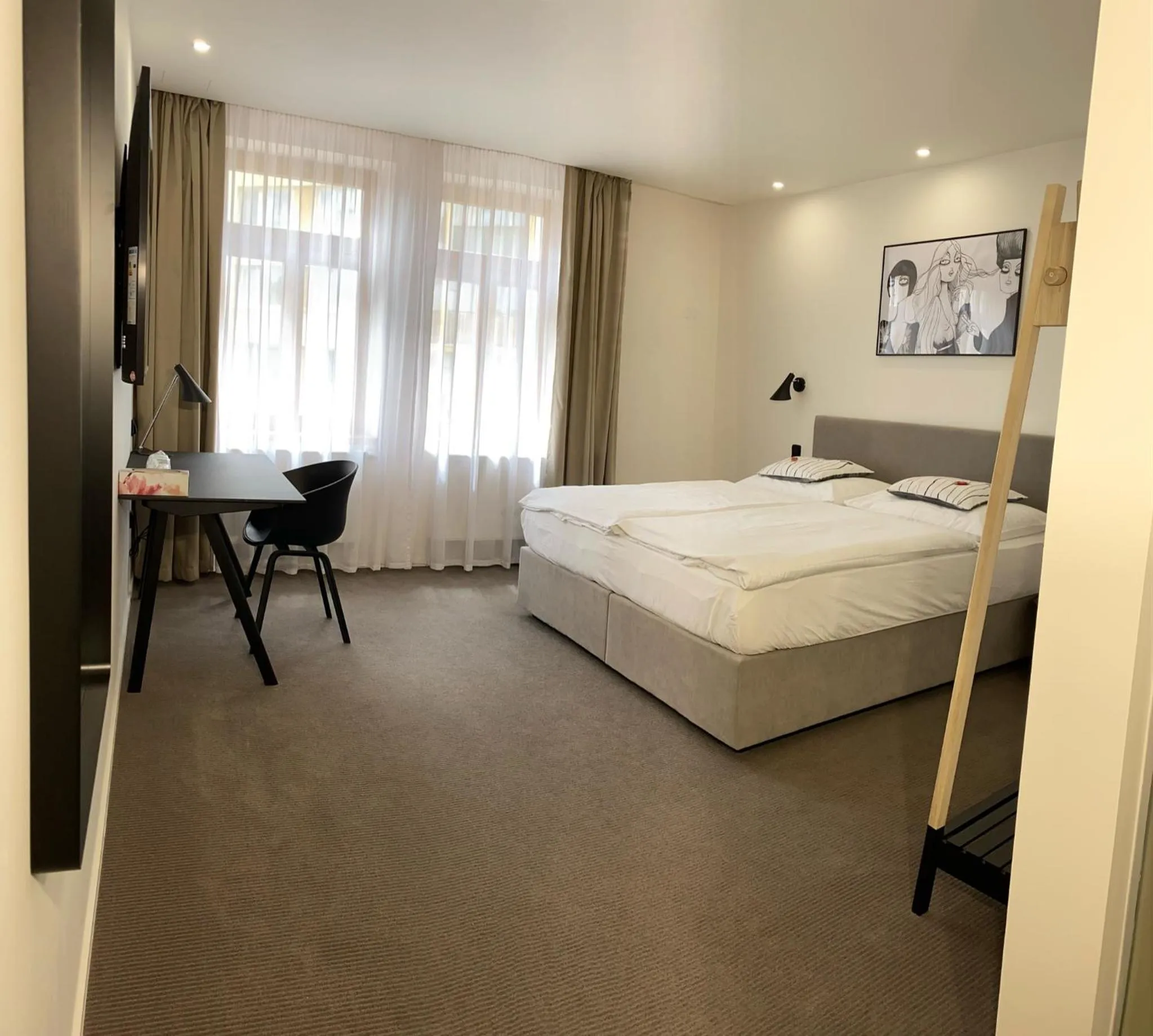 Bed in Rozmaryn Hotel B&B