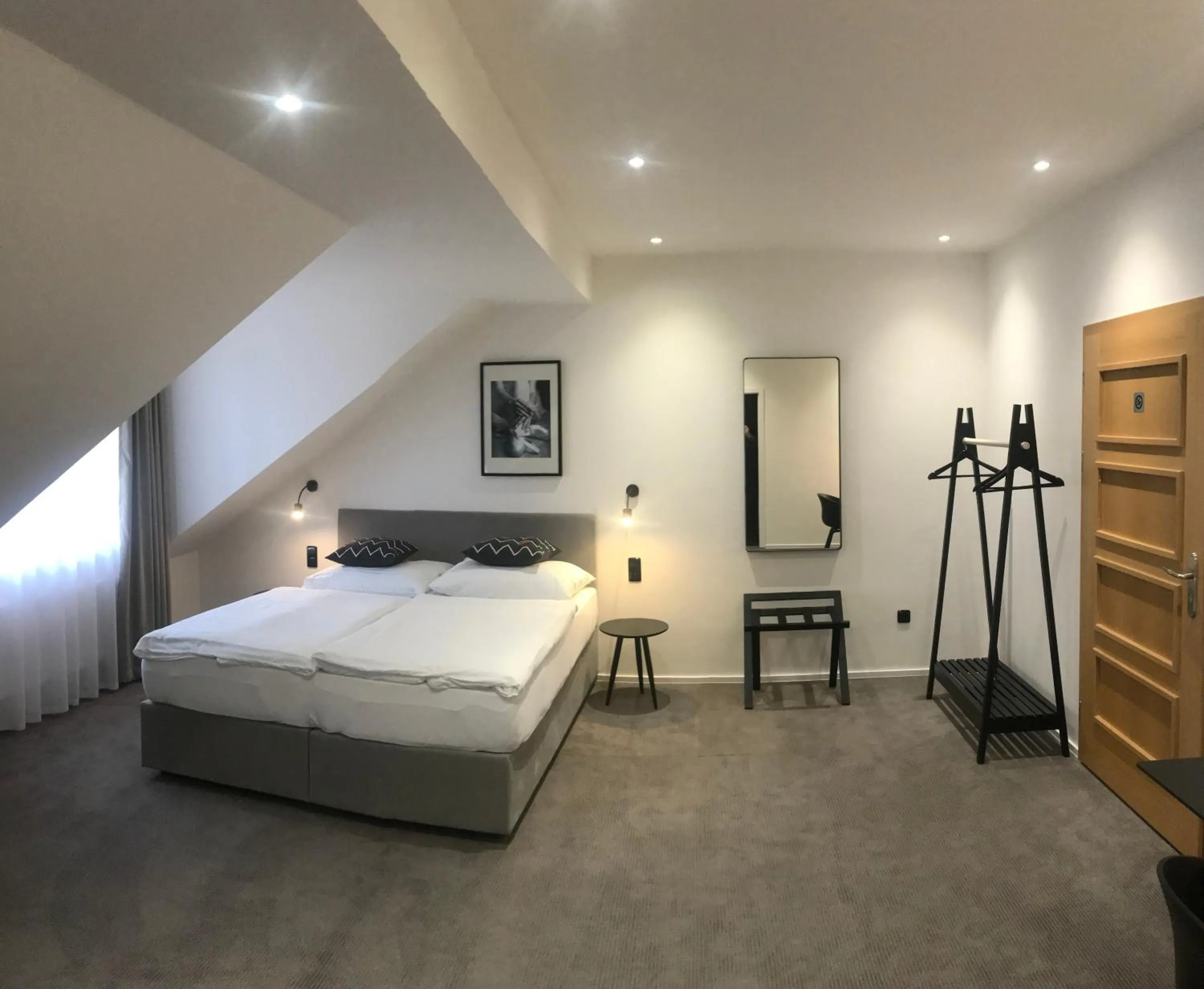 Bed in Rozmaryn Hotel B&B