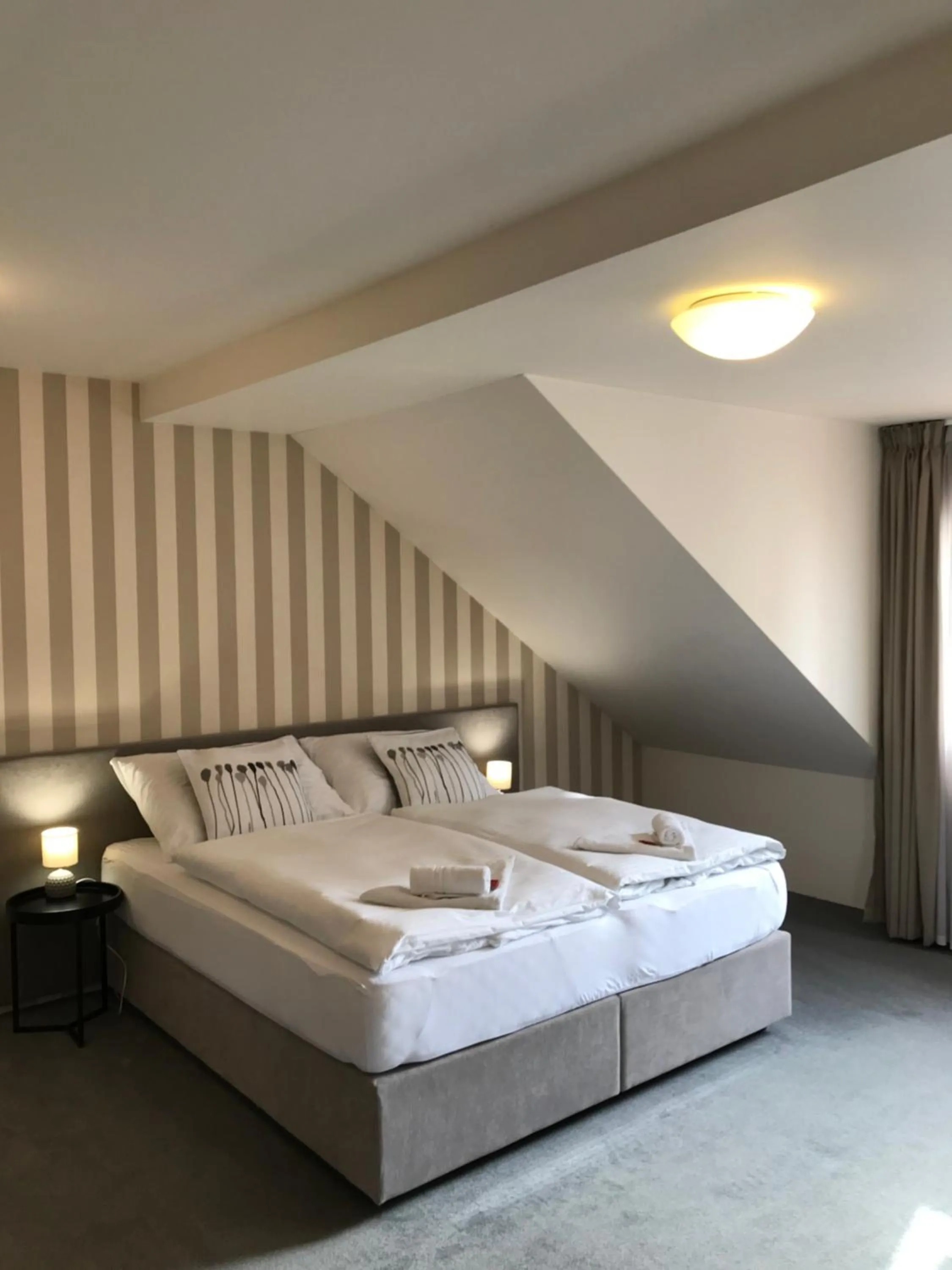 Bed in Rozmaryn Hotel B&B