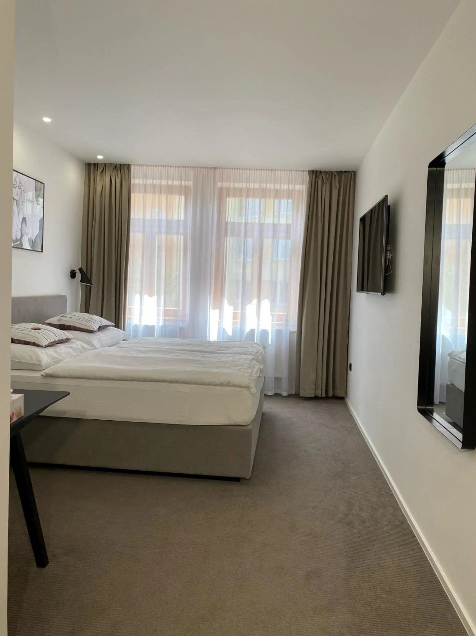 Bed in Rozmaryn Hotel B&B