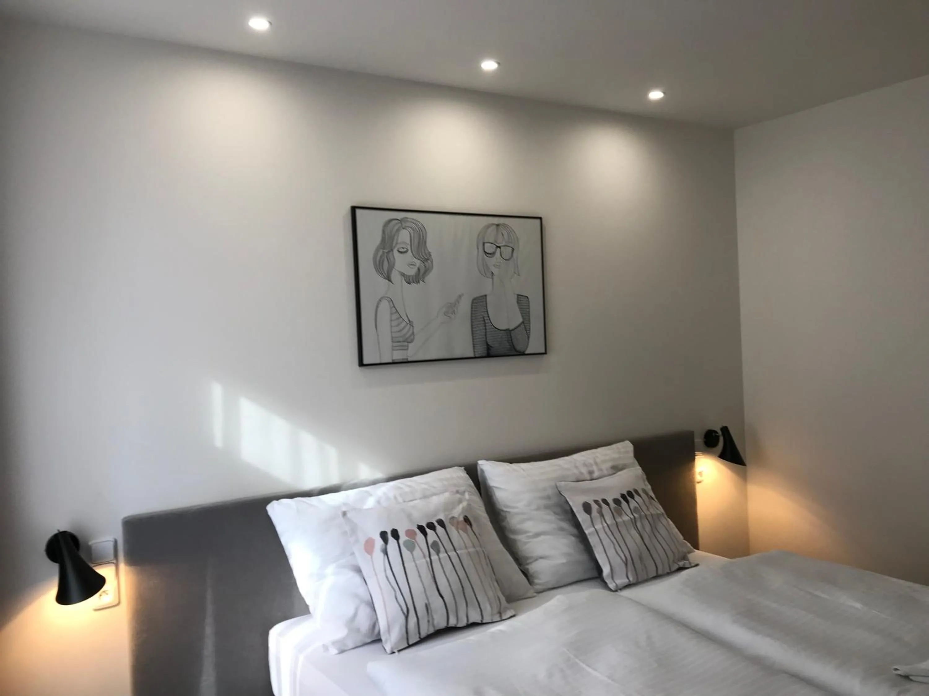 Bed in Rozmaryn Hotel B&B