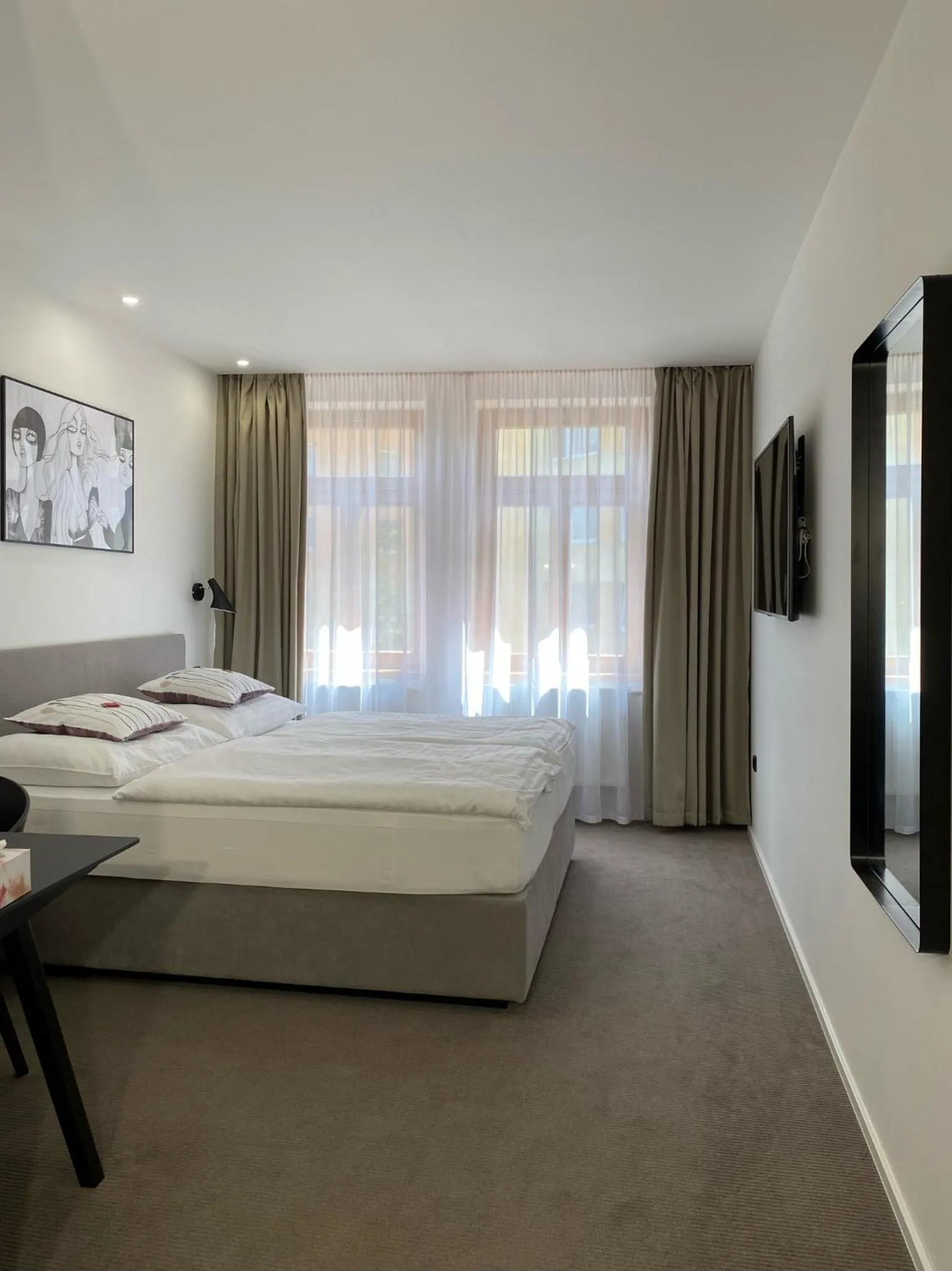 Bed in Rozmaryn Hotel B&B