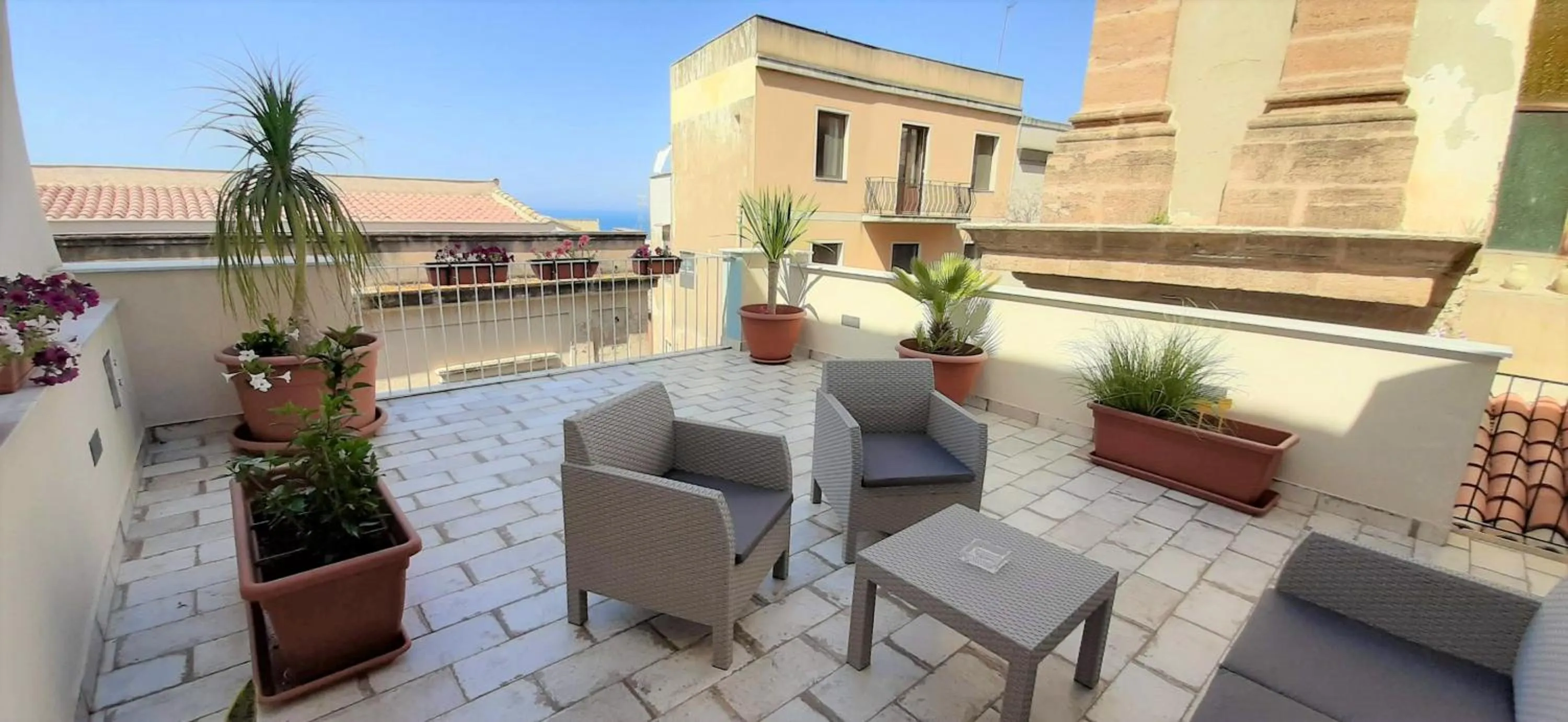 Patio in Casa dell'Aromatario b&b