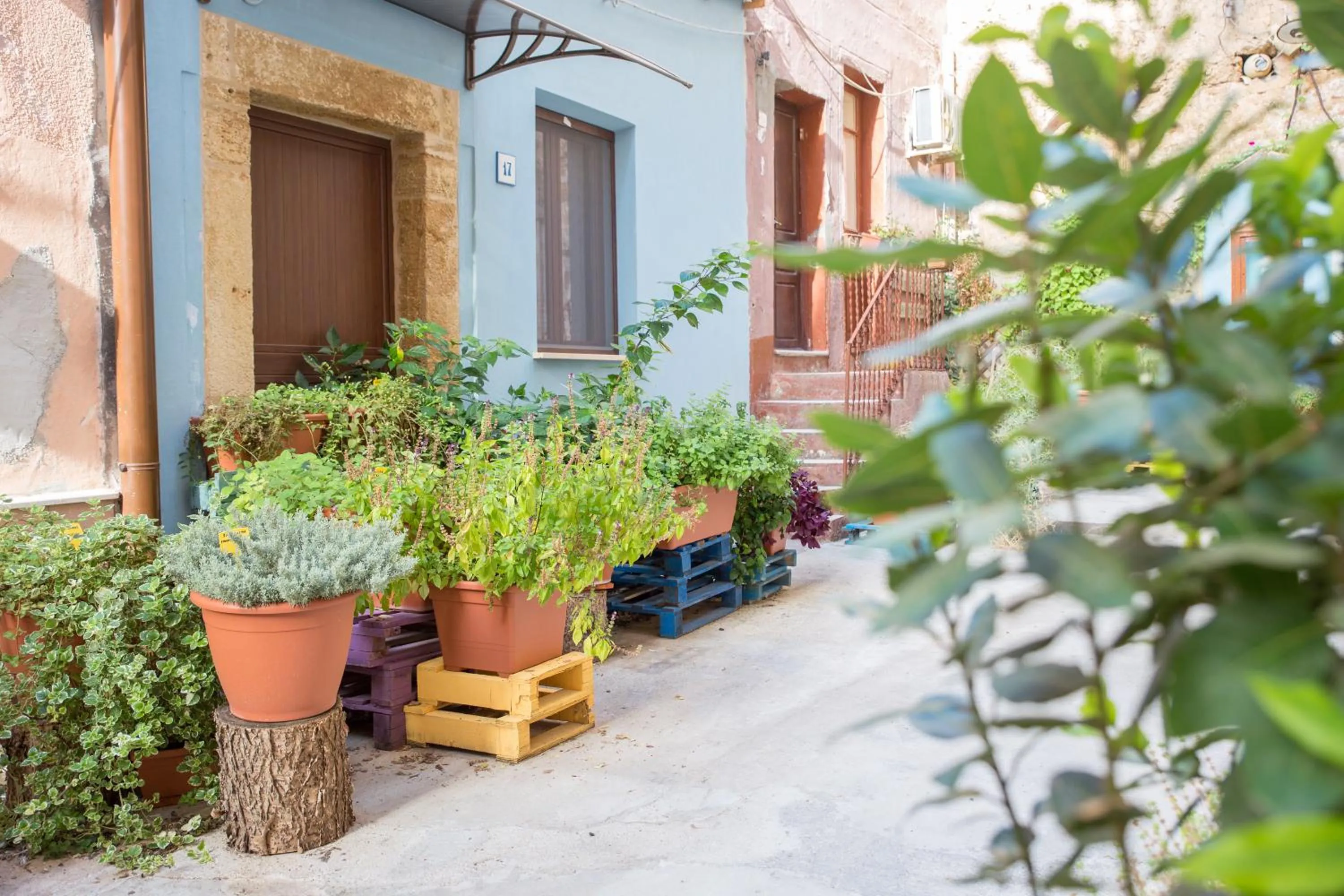 Garden in Casa dell'Aromatario b&b