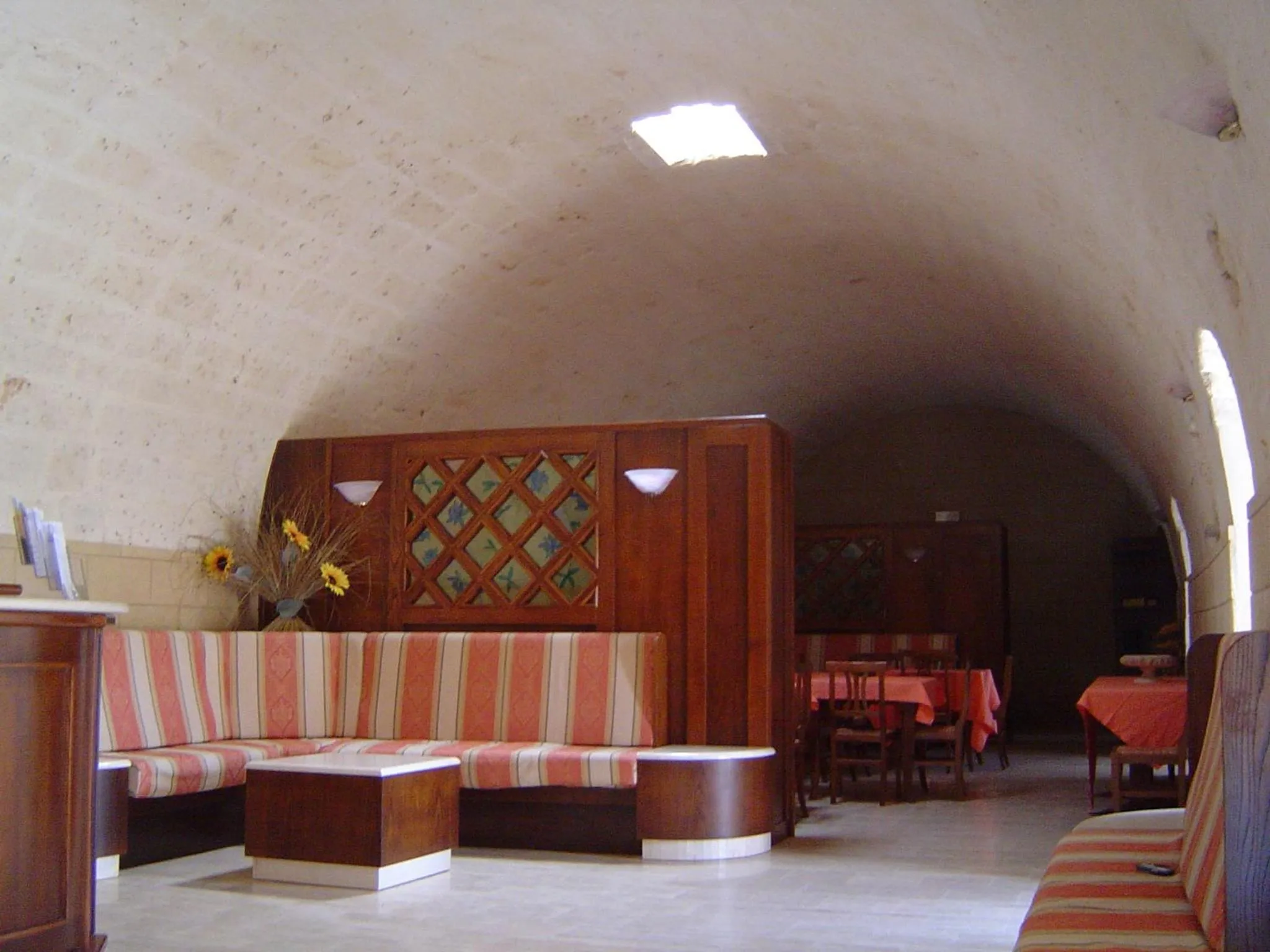 Communal lounge/ TV room in Masseria Fabrizio