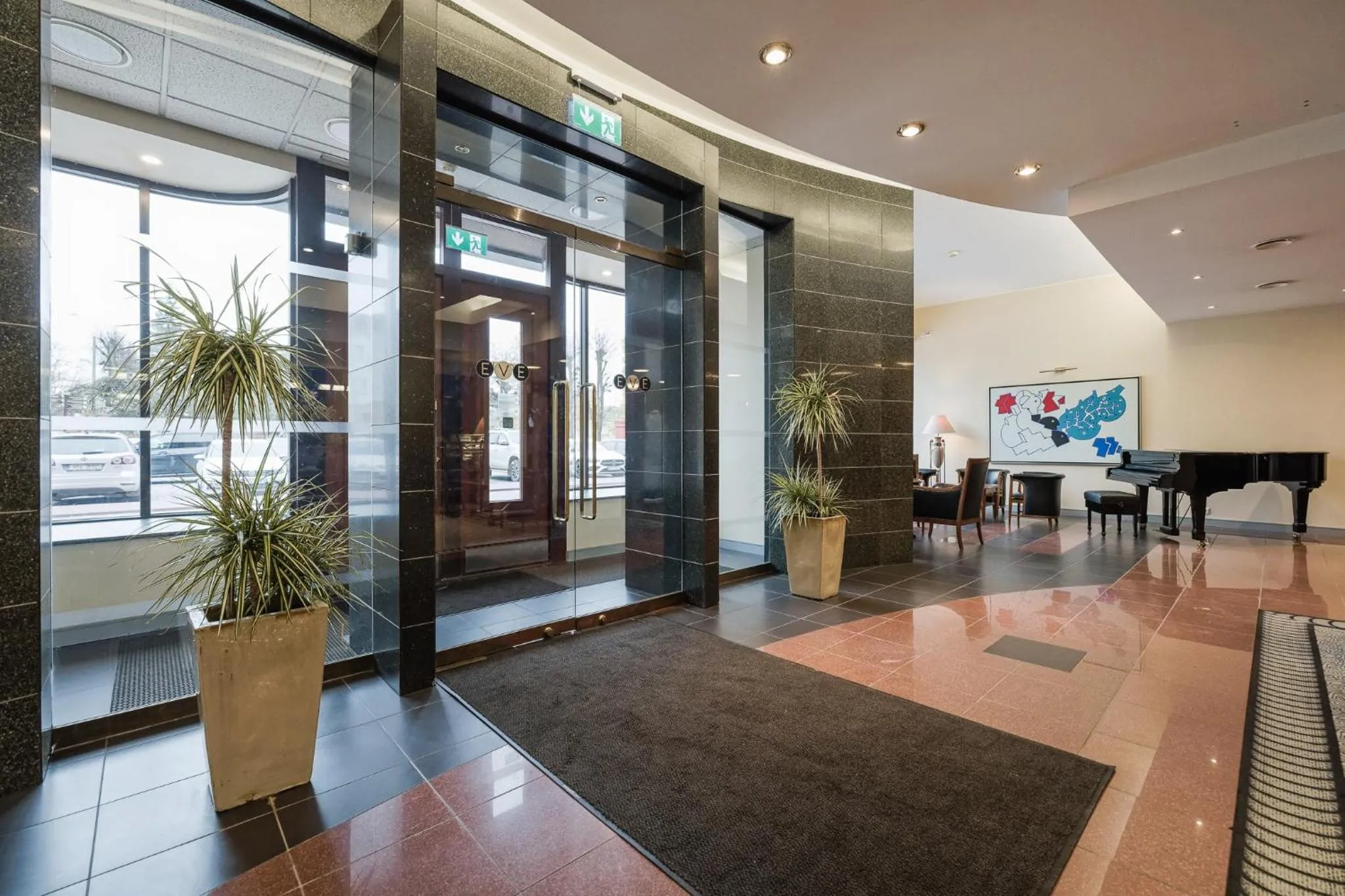 Lobby or reception in Grand Hotel Viljandi