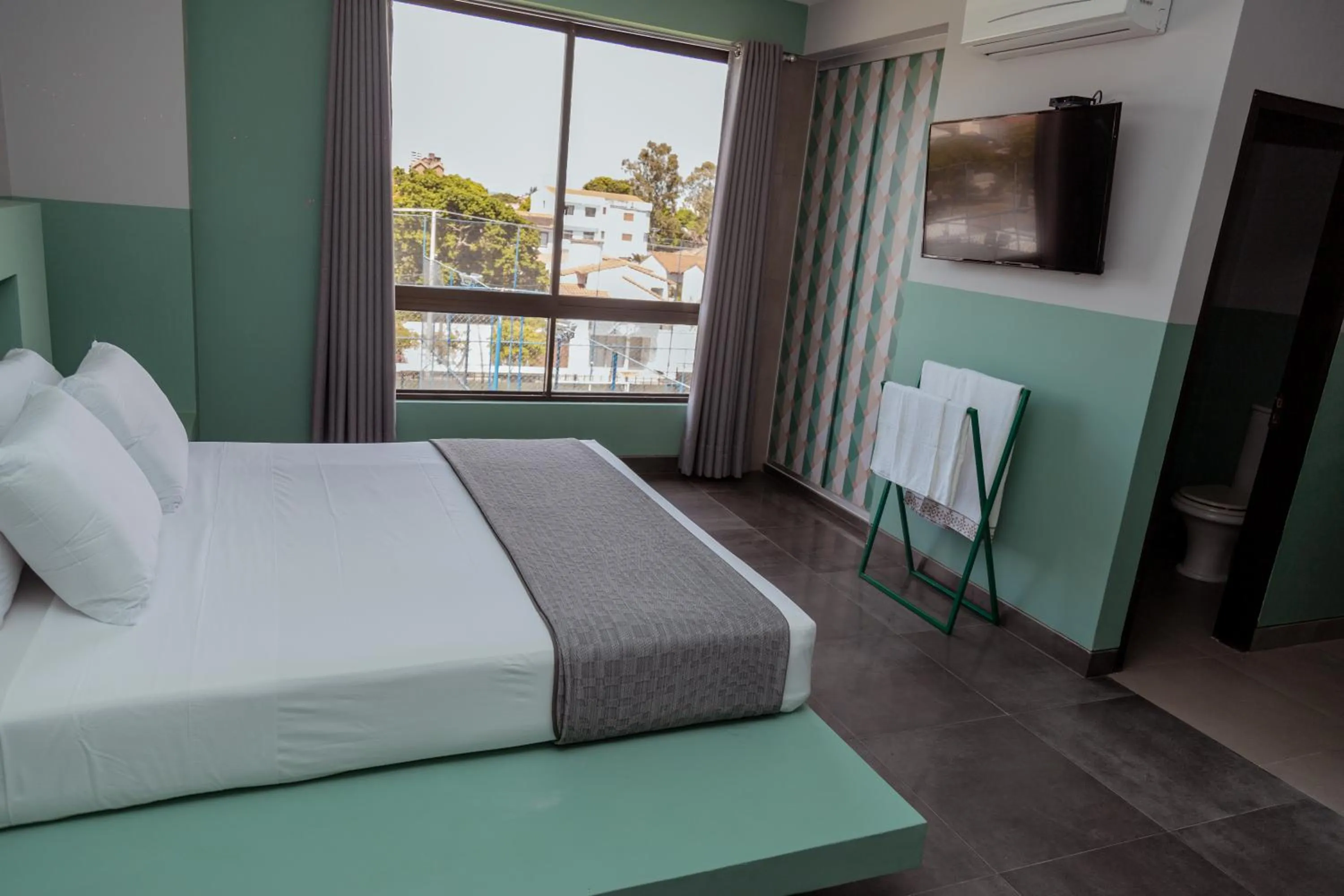 TV and multimedia, Bed in Hotel G