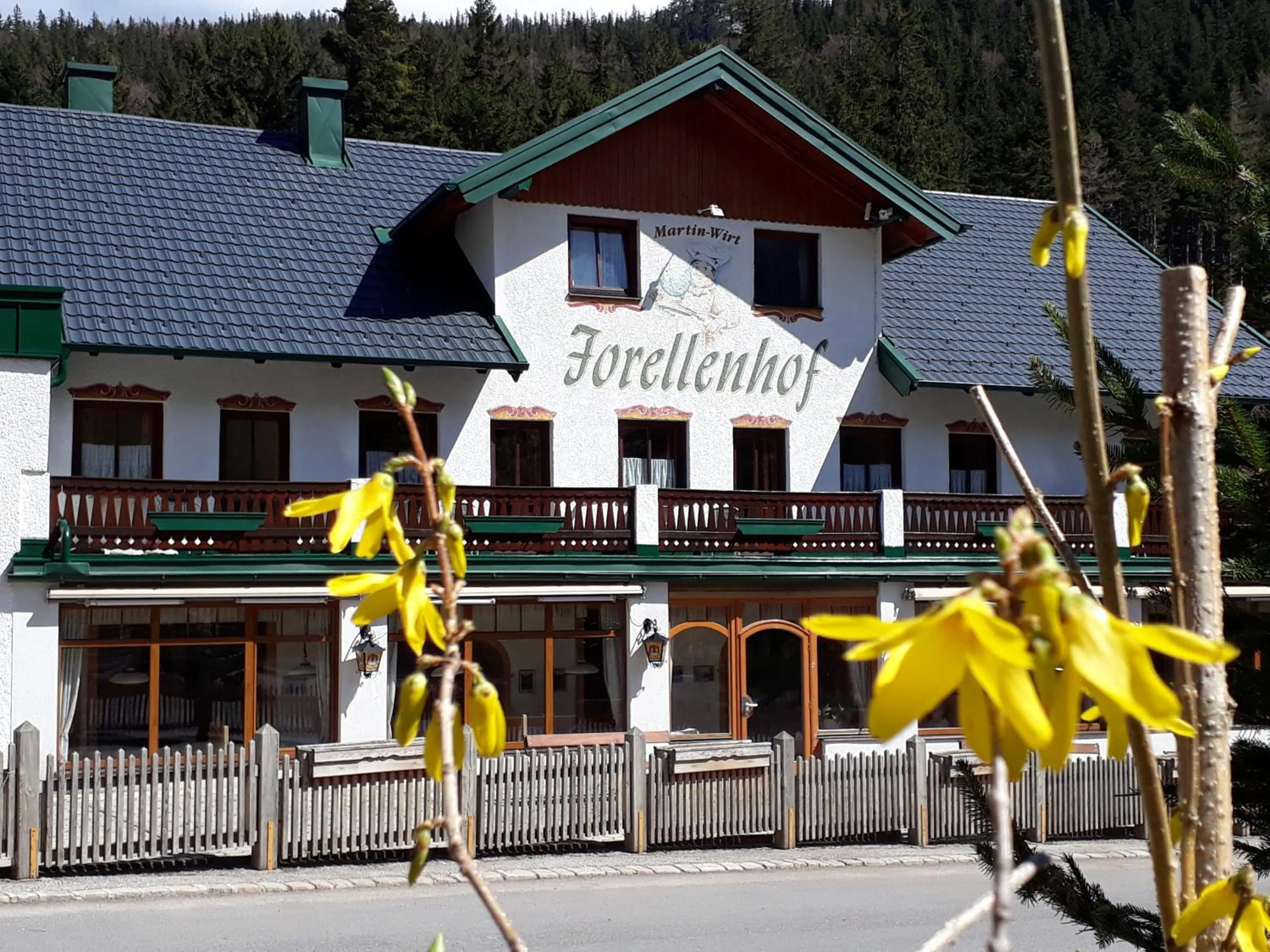 Property building in Hotel-Restaurant Forellenhof