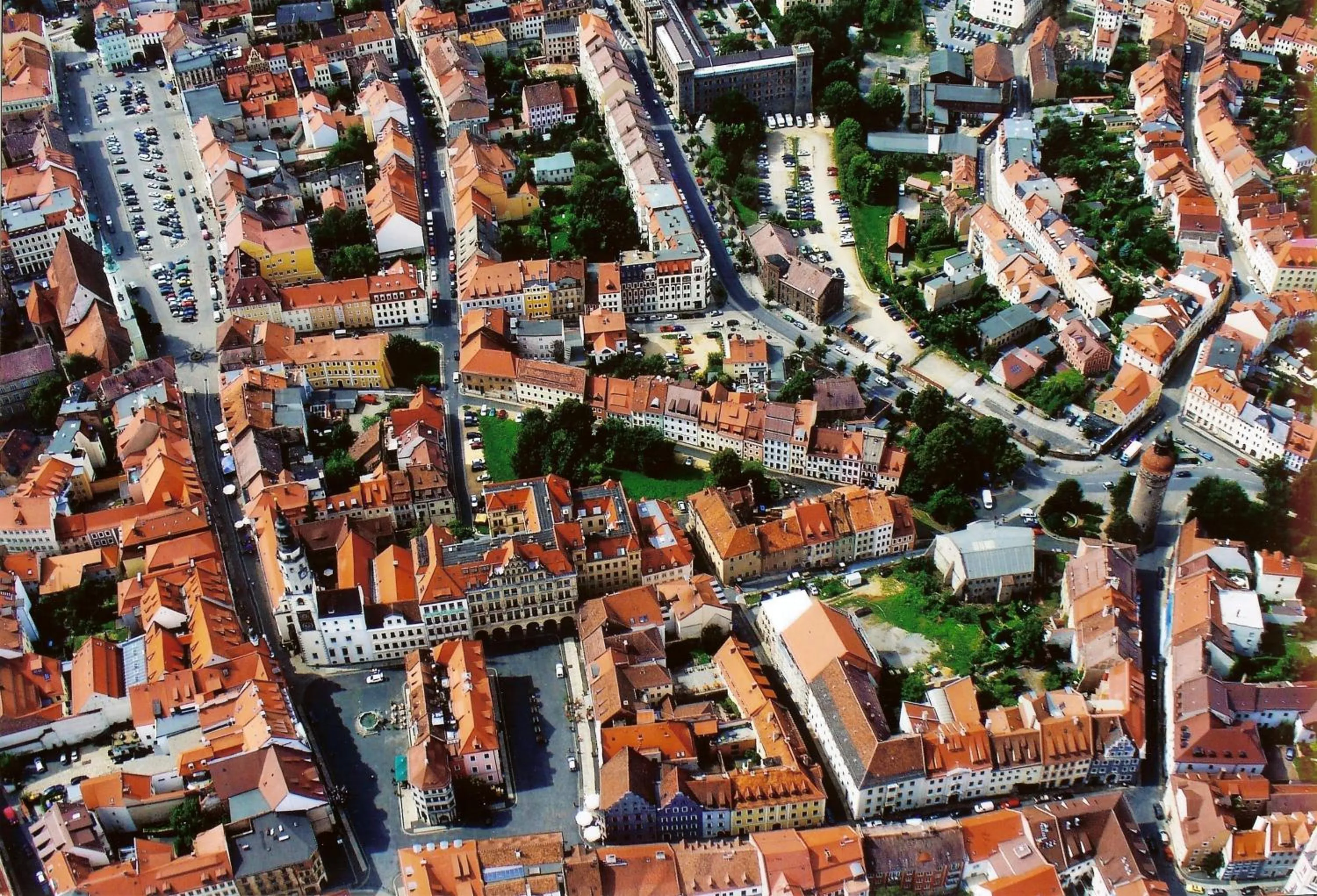 Bird's eye view in Hotel und Gasthof Dreibeiniger Hund