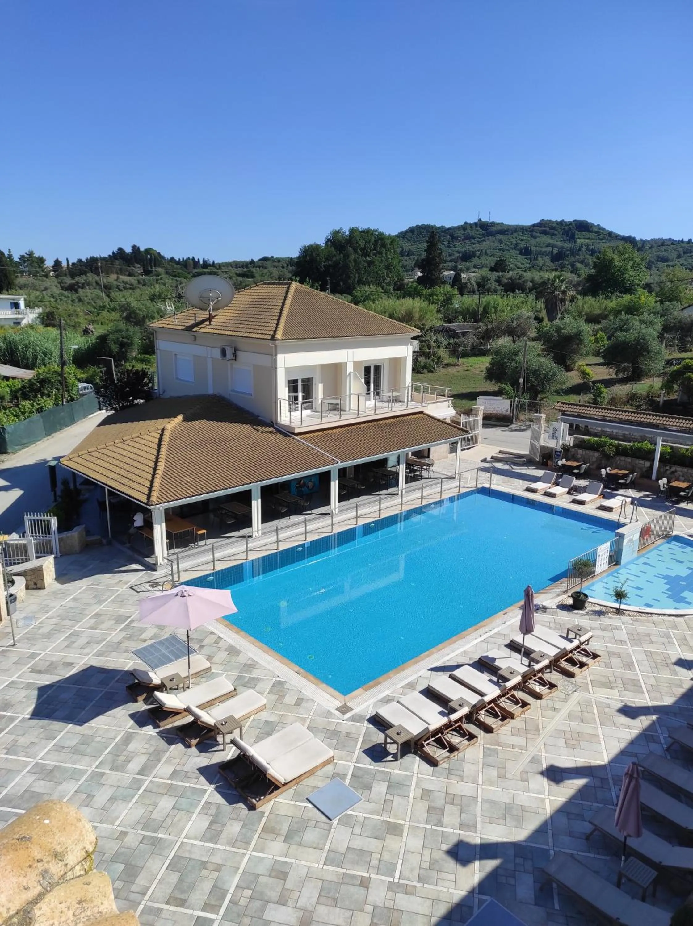 Balcony/Terrace in Kavos Plaza Hotel