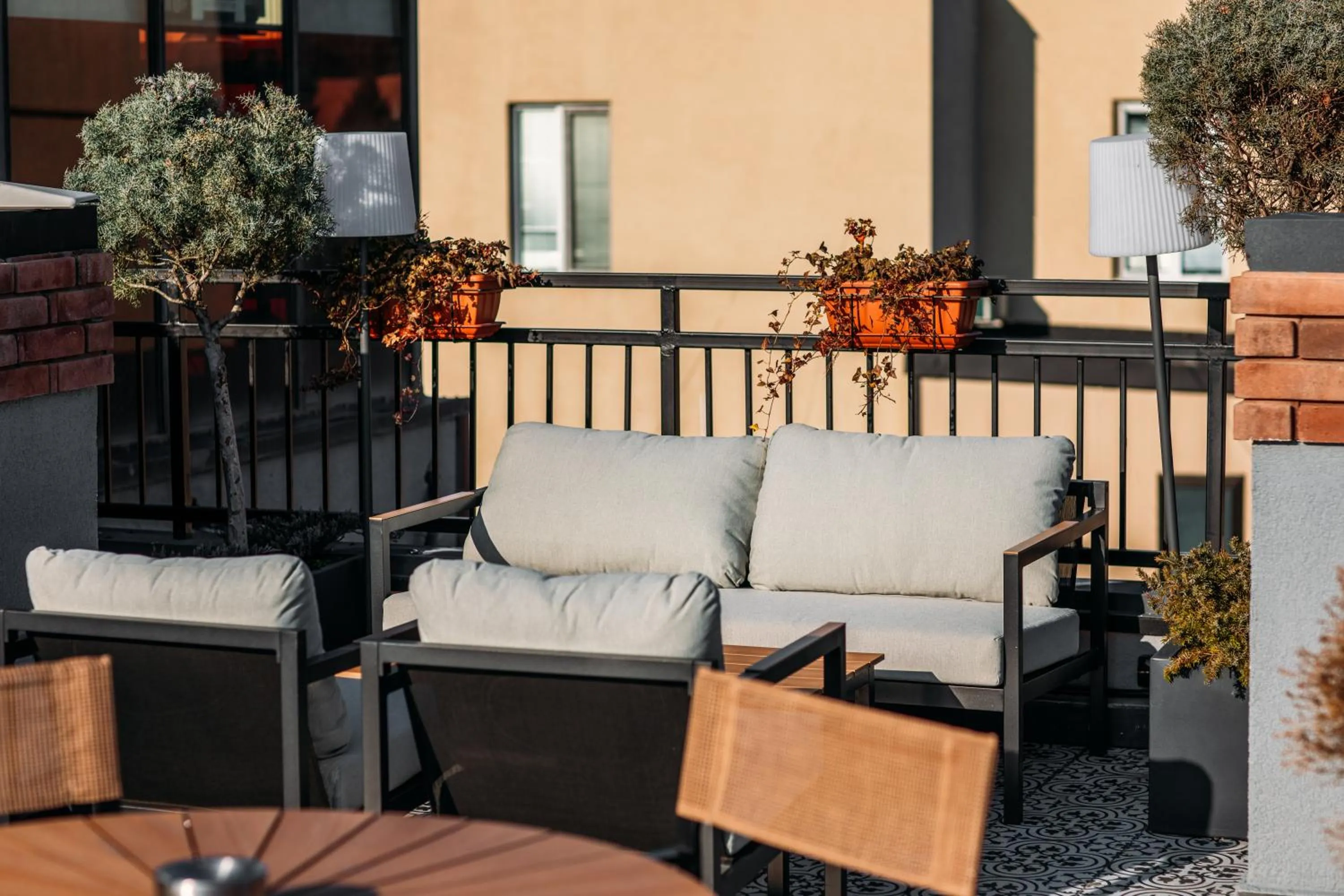Balcony/Terrace in Timber Boutique Hotel