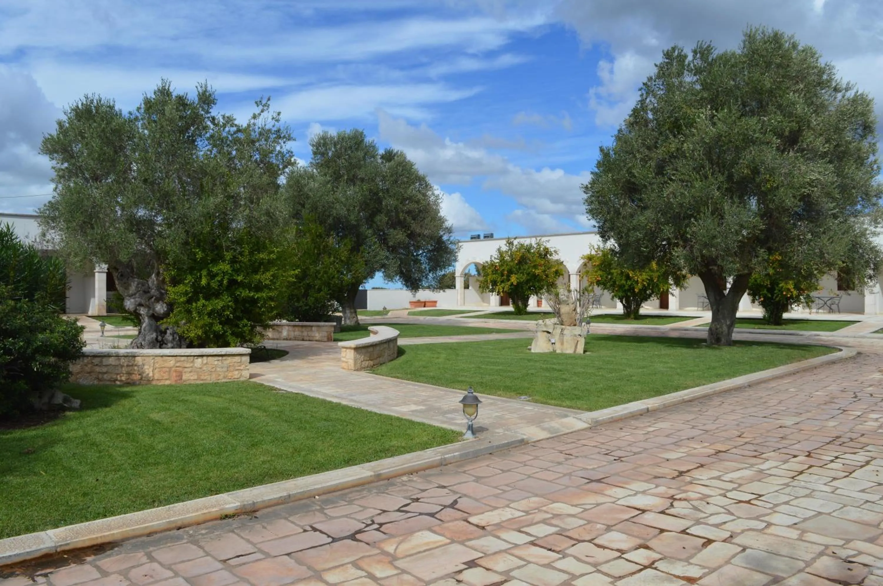 Patio in Hotel Relais Antica Masseria