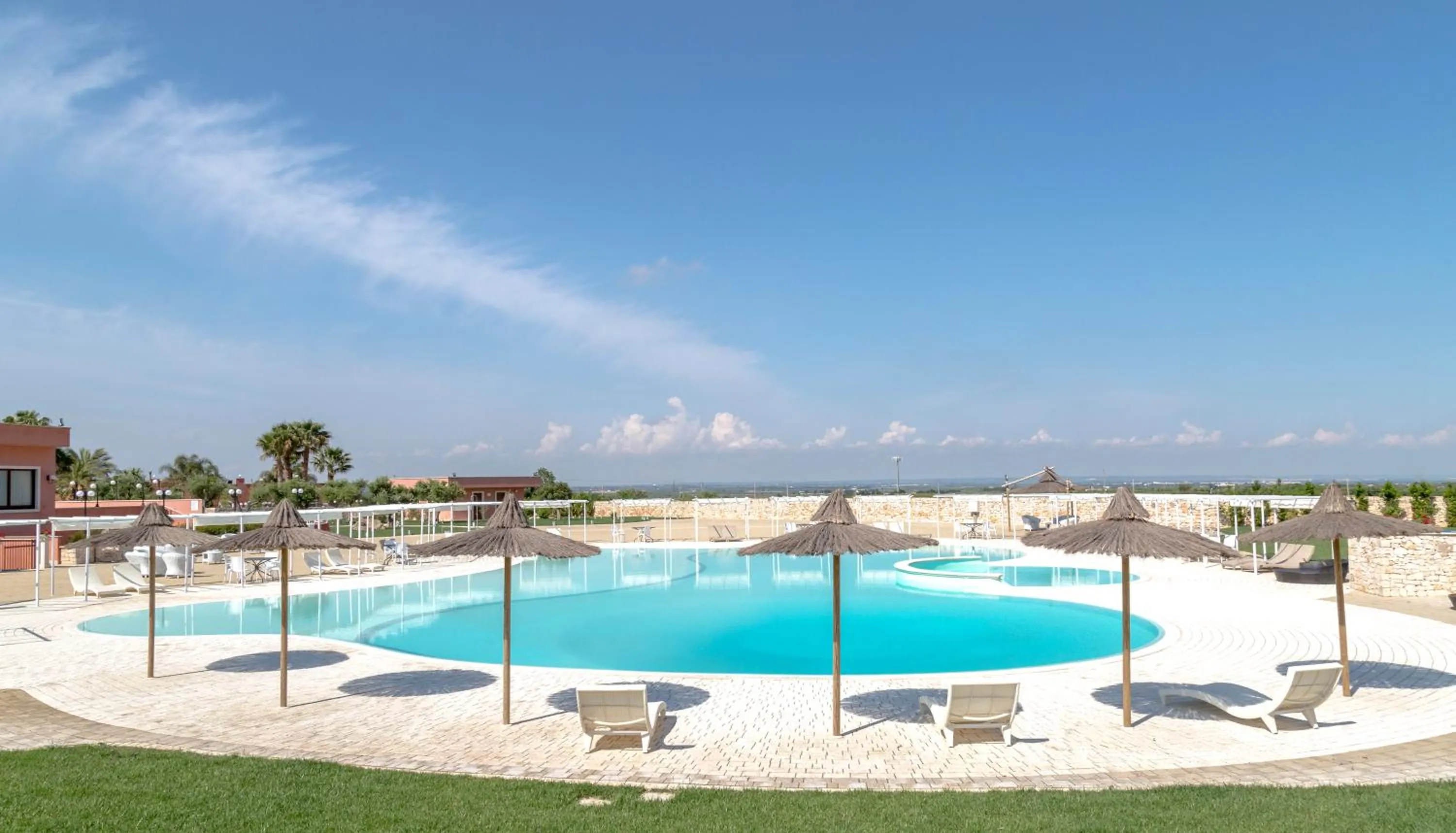 Pool view in Hotel Relais Antica Masseria