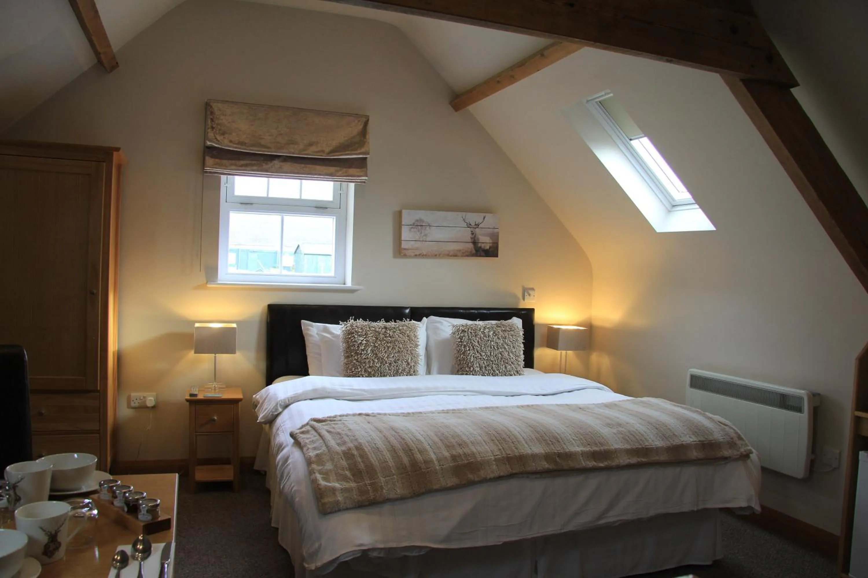 Bed in The Dovecote Inn