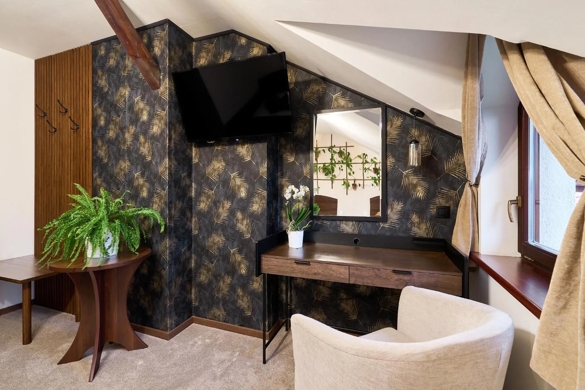 Bed in Hotel Jaśmin