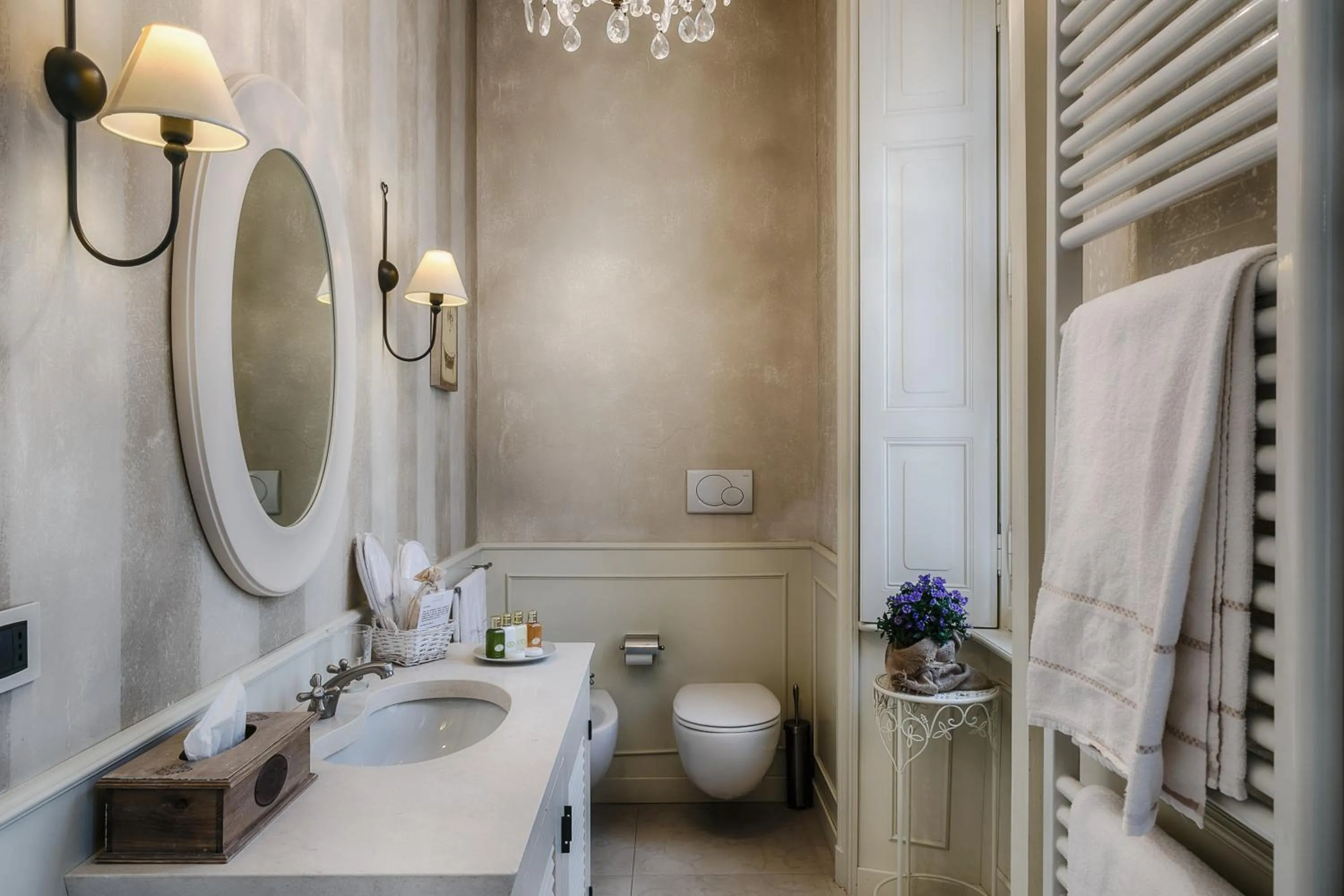 Bathroom in Relais Villa Vittoria