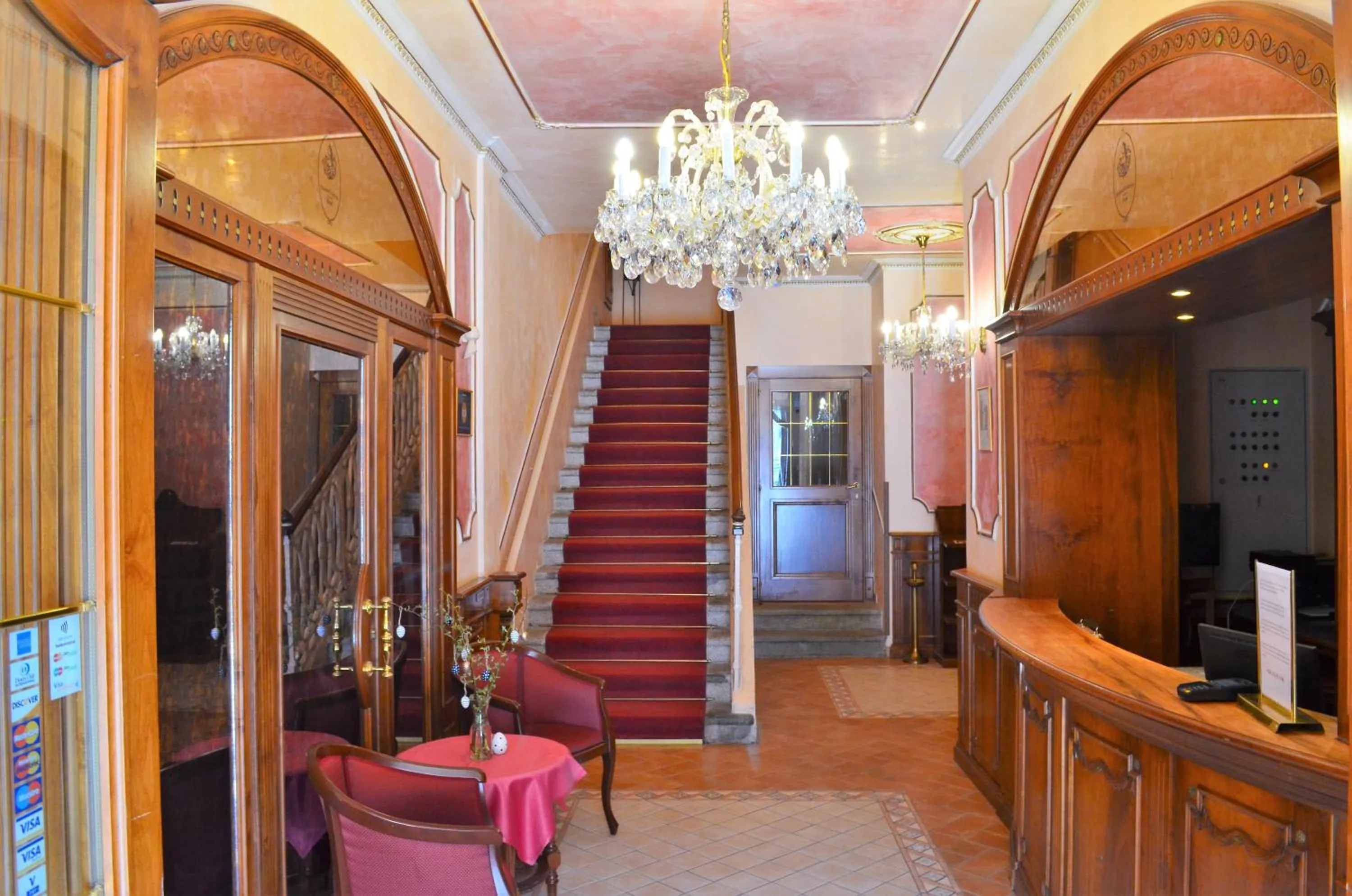 Lobby or reception in Hotel Renesance Krasna Kralovna