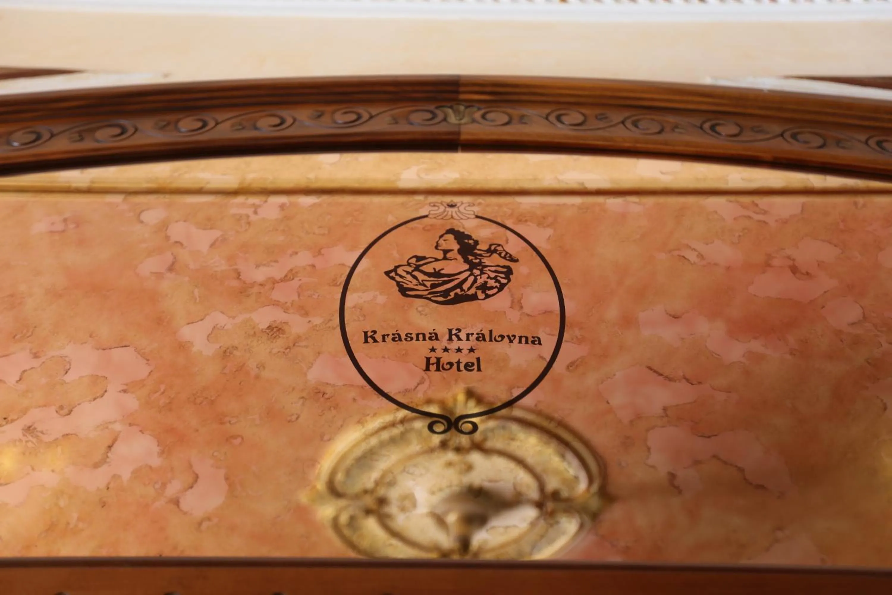 Decorative detail in Hotel Renesance Krasna Kralovna