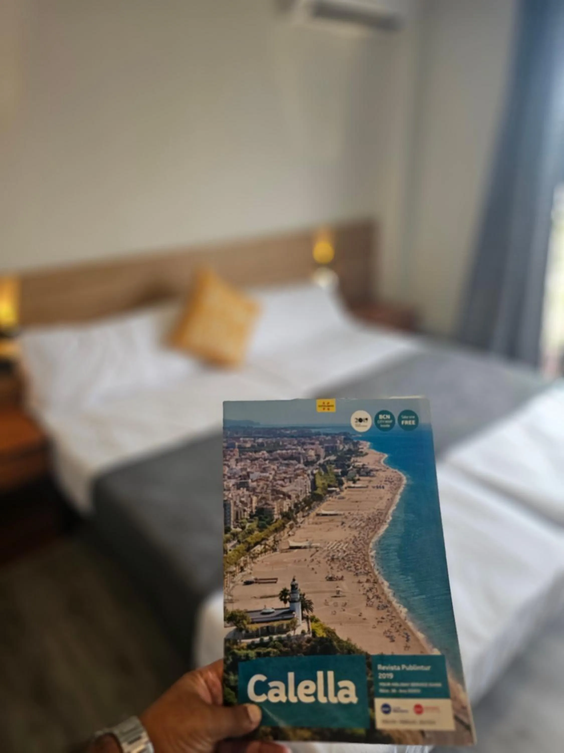 Bed in Hotel Mar i Sol