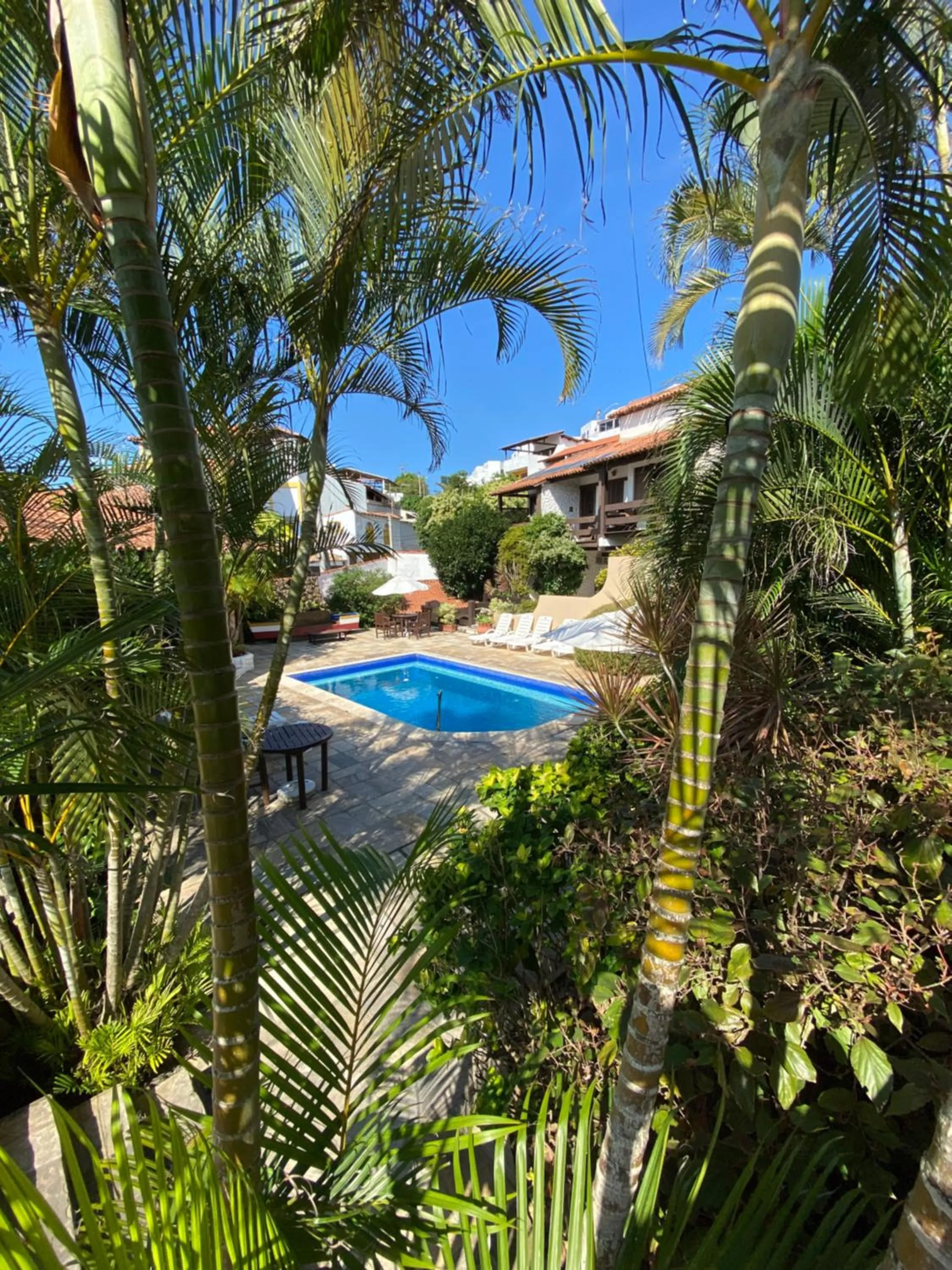 Swimming pool in Pousada Caminho do Sol