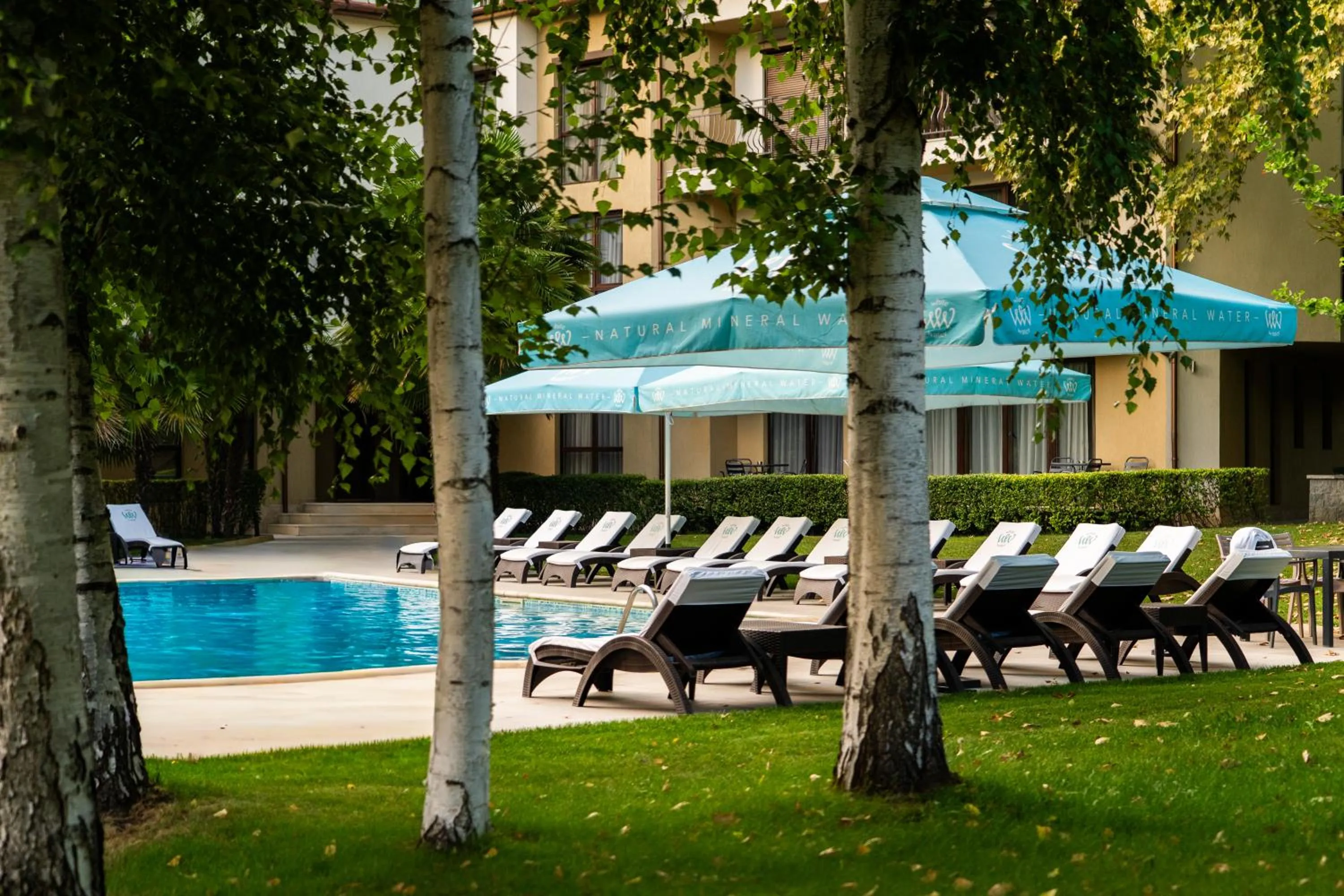 Garden in Family Hotel Edia-Sandanski