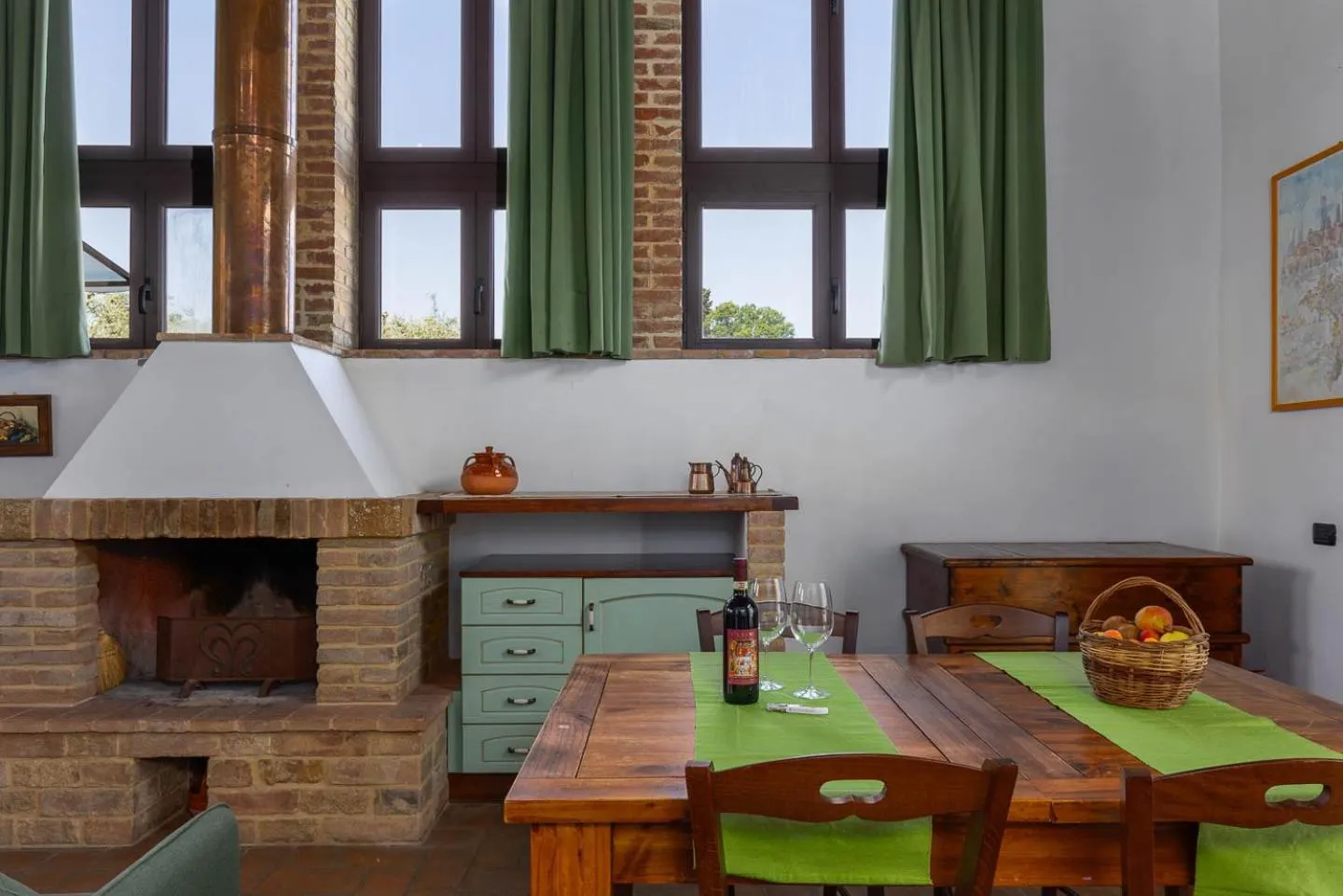 Seating area in Agriturismo Il Casolare Di Bucciano